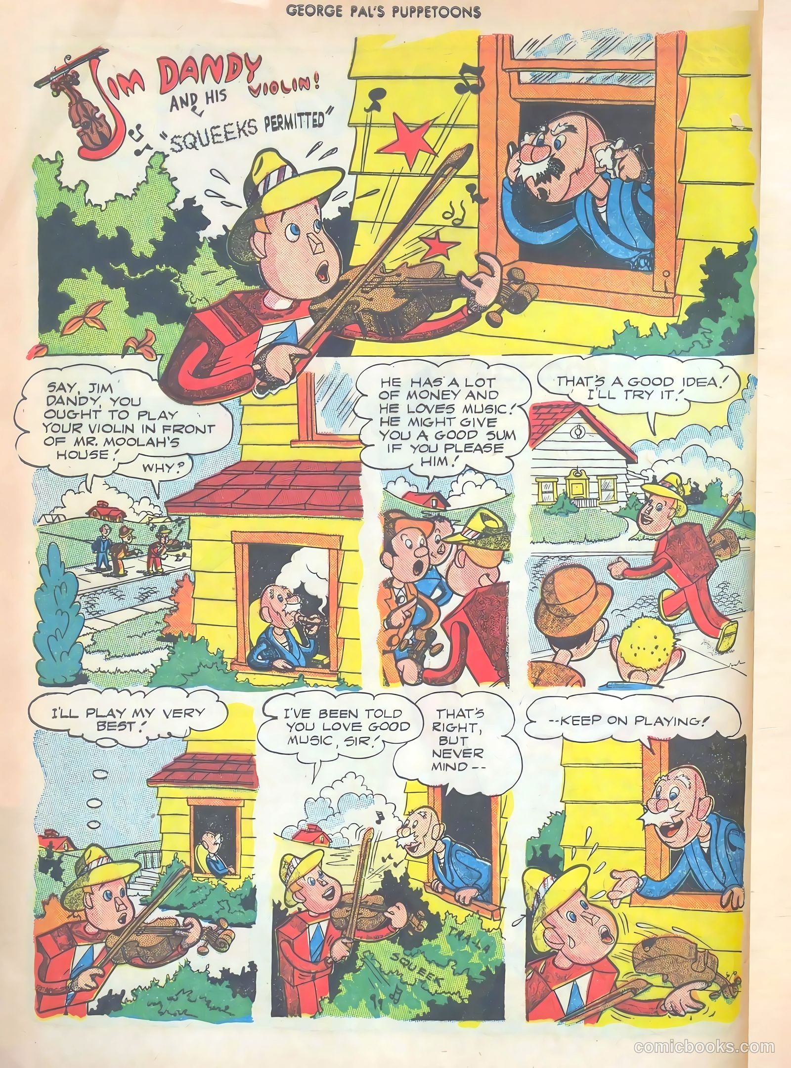 George Pal's Puppetoons #12 — page 10 of 52