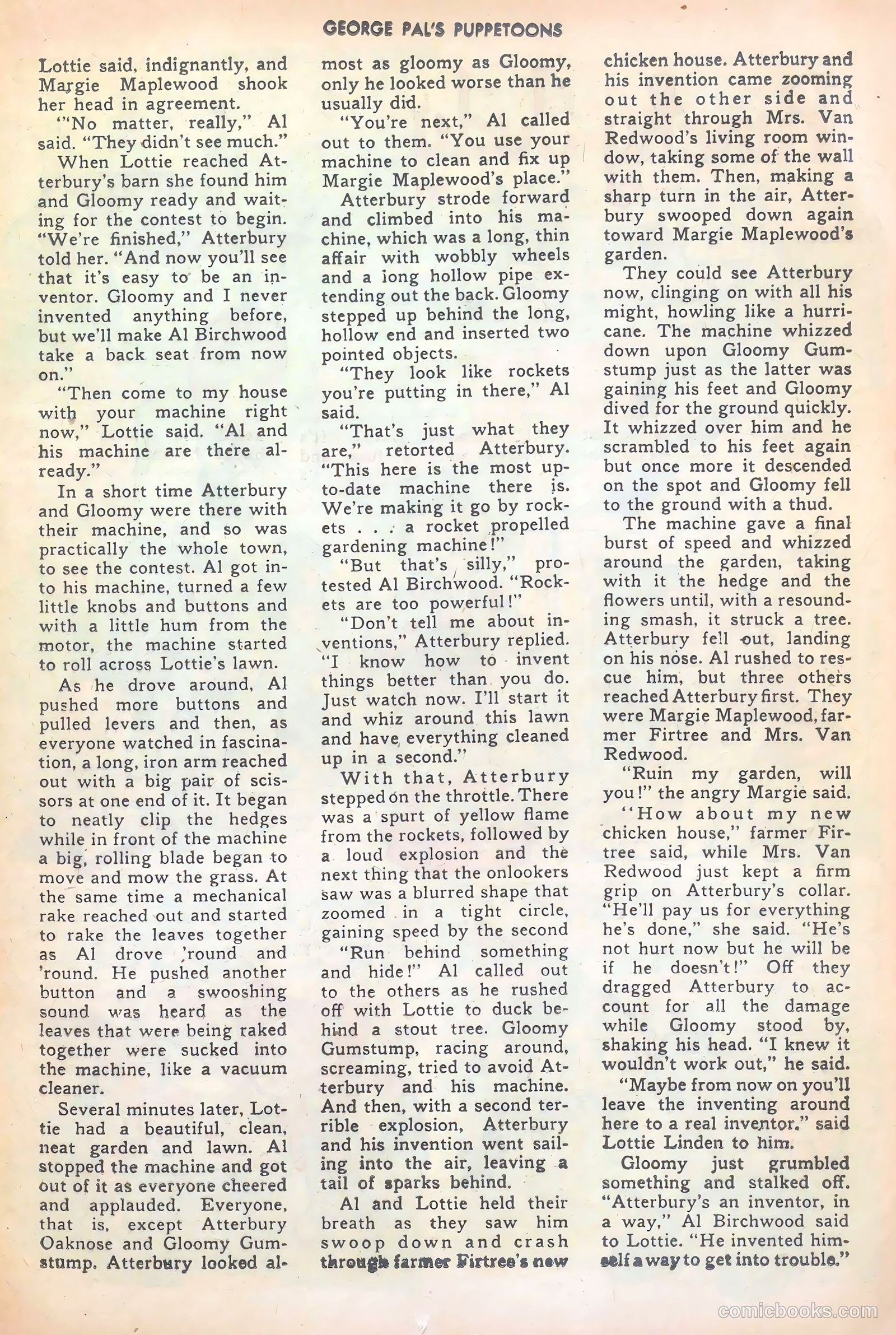 George Pal's Puppetoons #12 — page 19 of 52