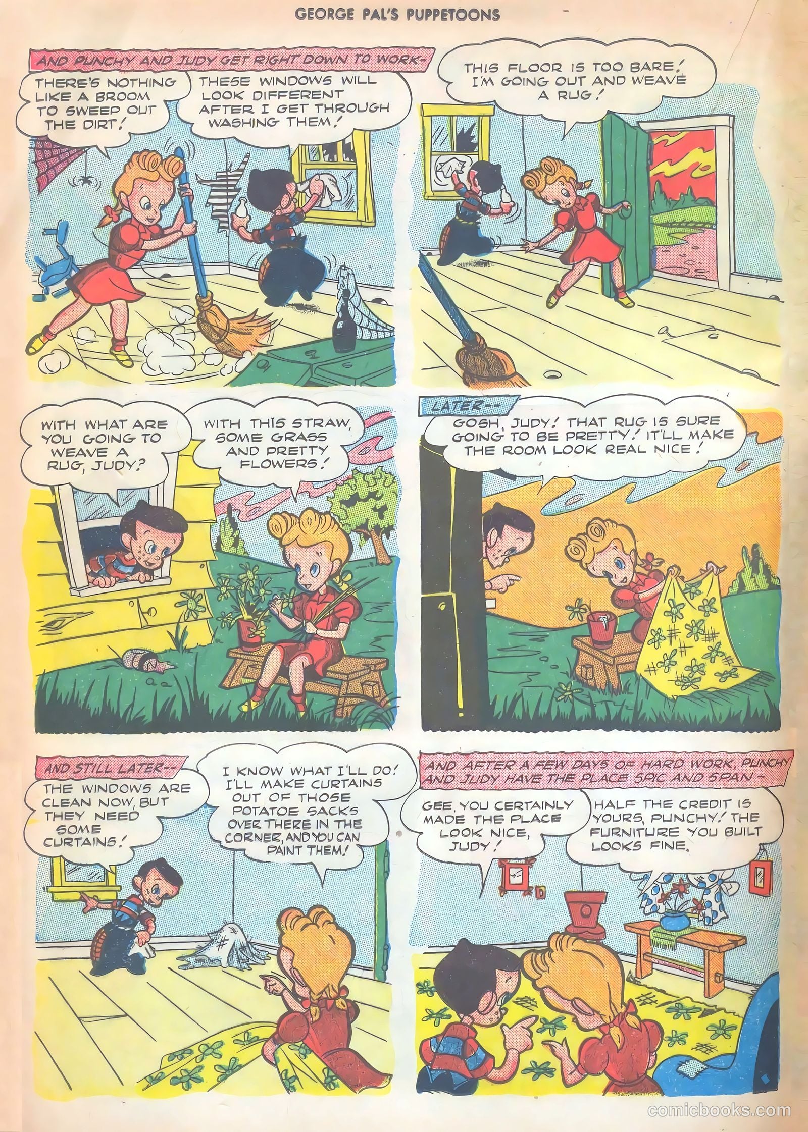 George Pal's Puppetoons #12 — page 22 of 52