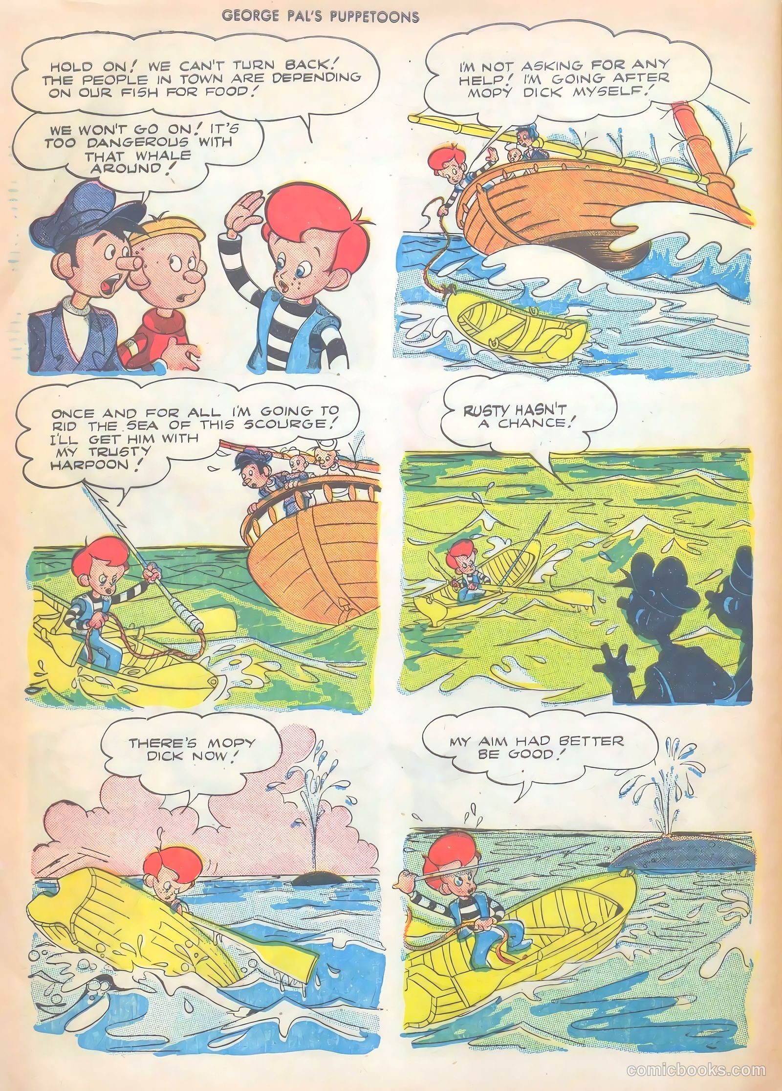 George Pal's Puppetoons #12 — page 40 of 52