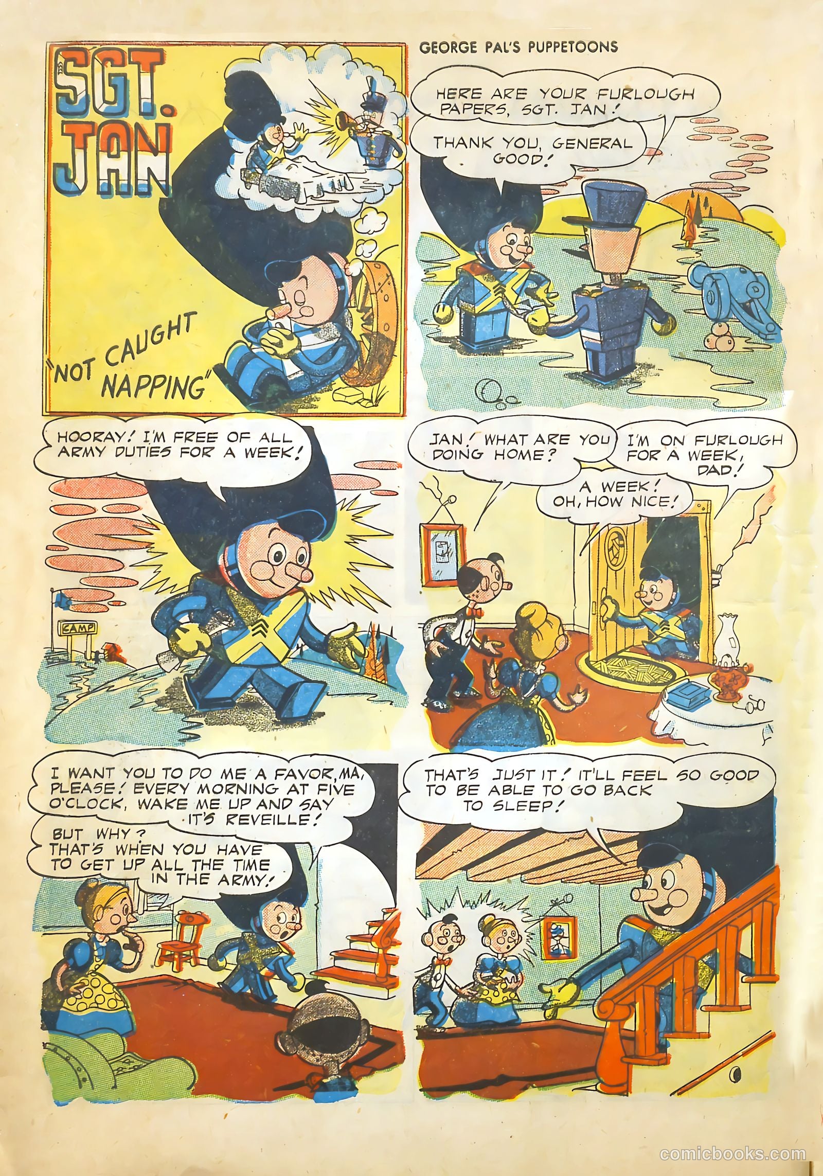George Pal's Puppetoons #13 — page 10 of 52