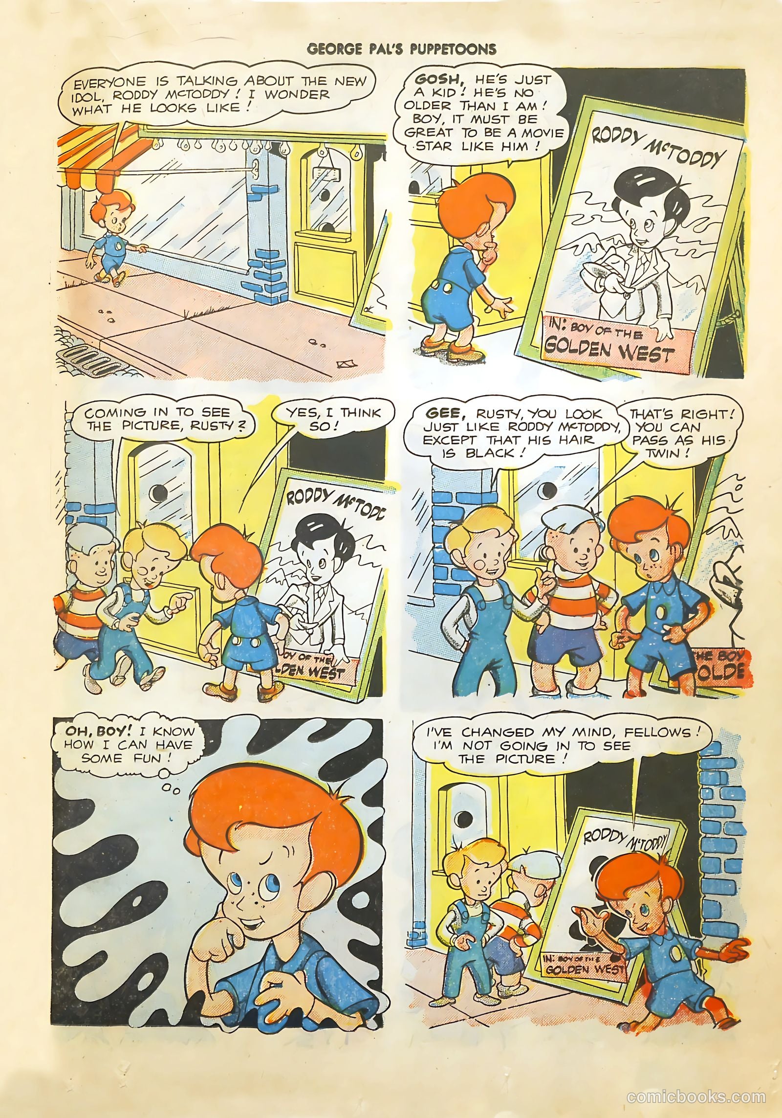 George Pal's Puppetoons #13 — page 35 of 52