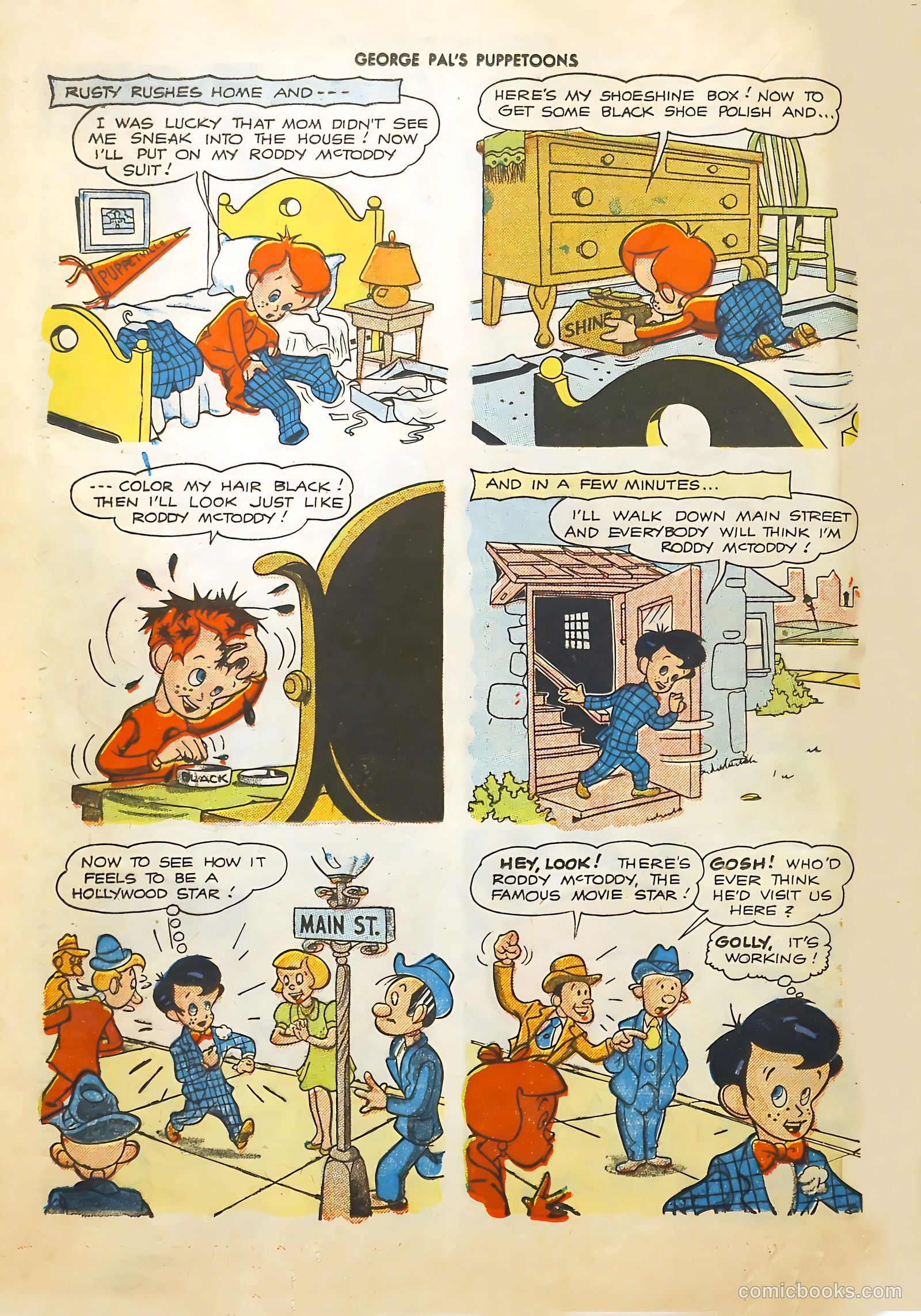 George Pal's Puppetoons #13 — page 36 of 52