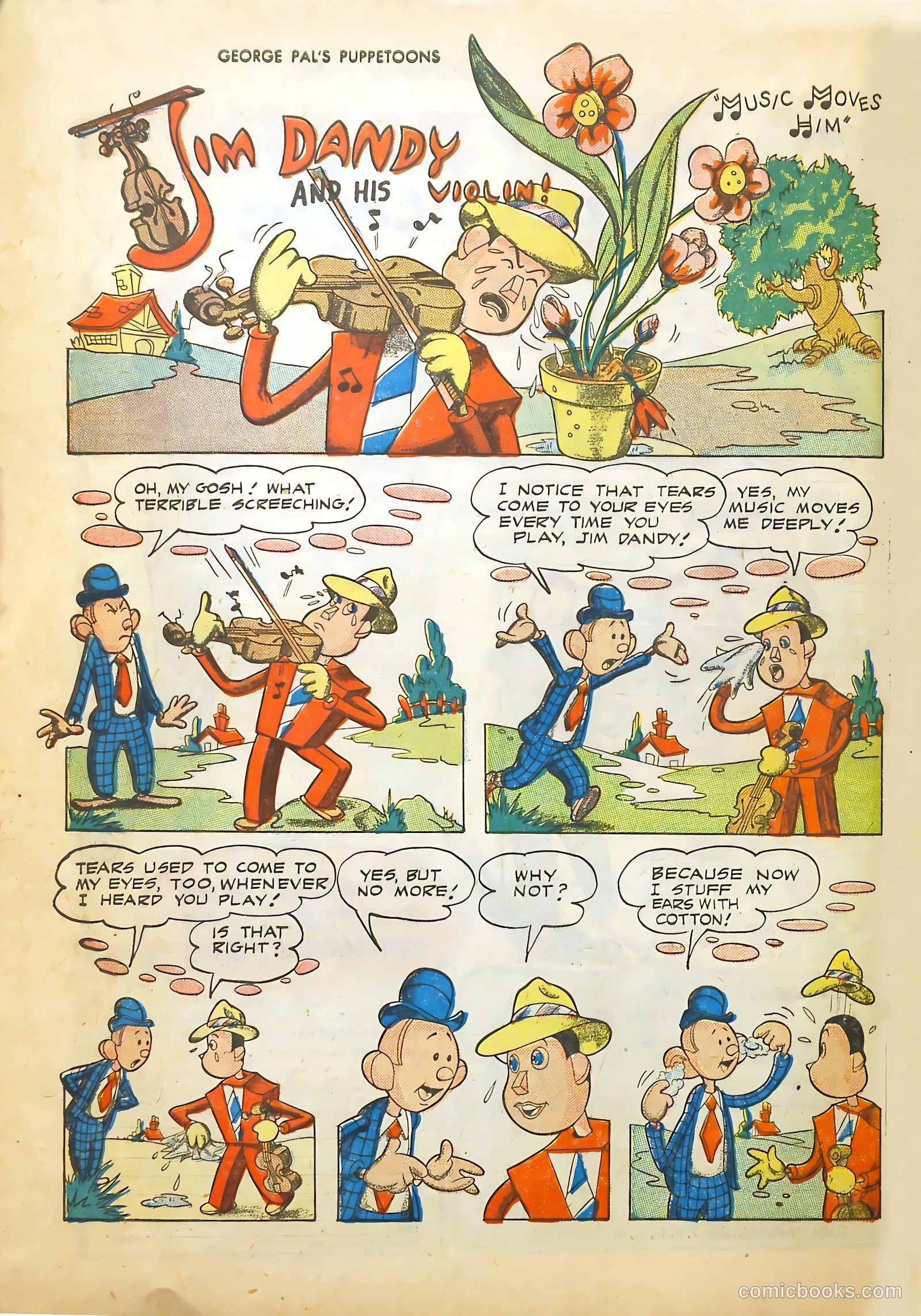 George Pal's Puppetoons #13 — page 40 of 52