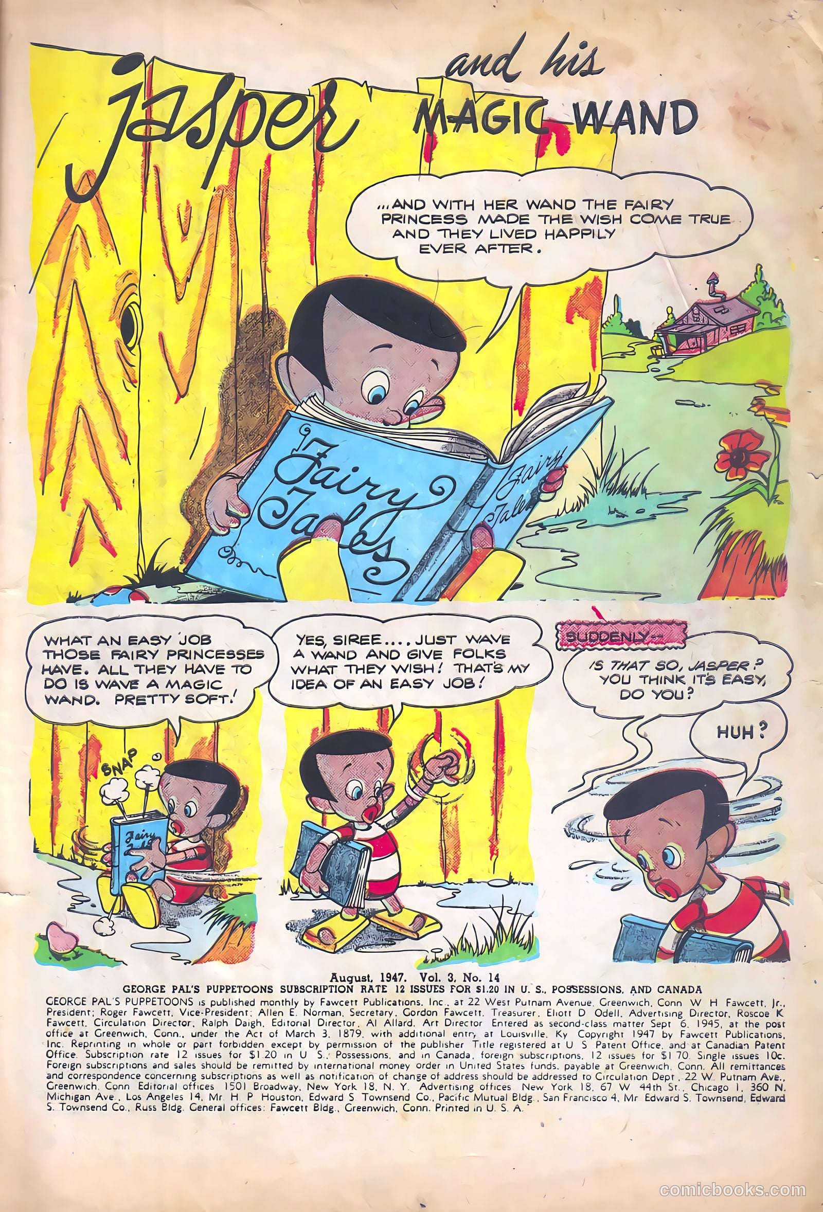 George Pal's Puppetoons #14 — page 3 of 36