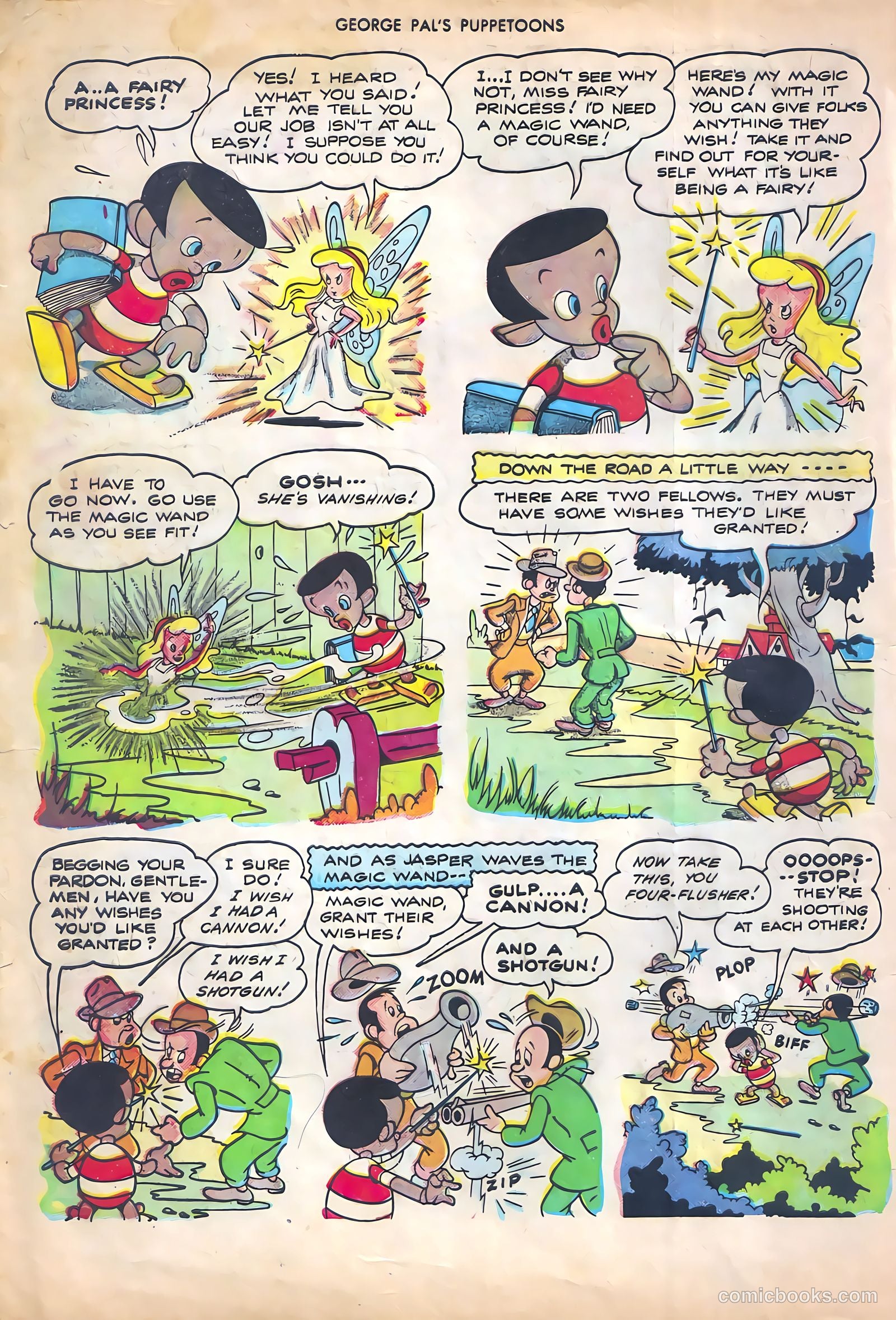 George Pal's Puppetoons #14 — page 4 of 36