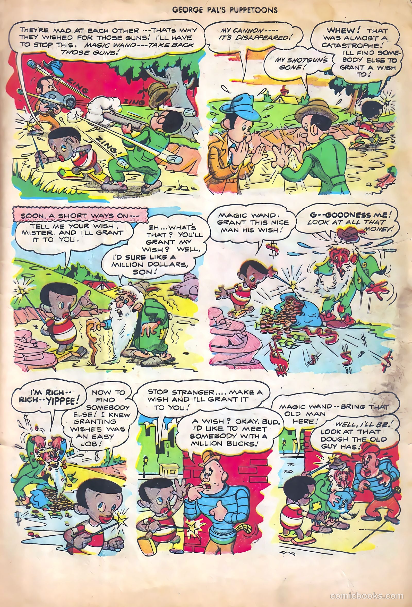 George Pal's Puppetoons #14 — page 5 of 36