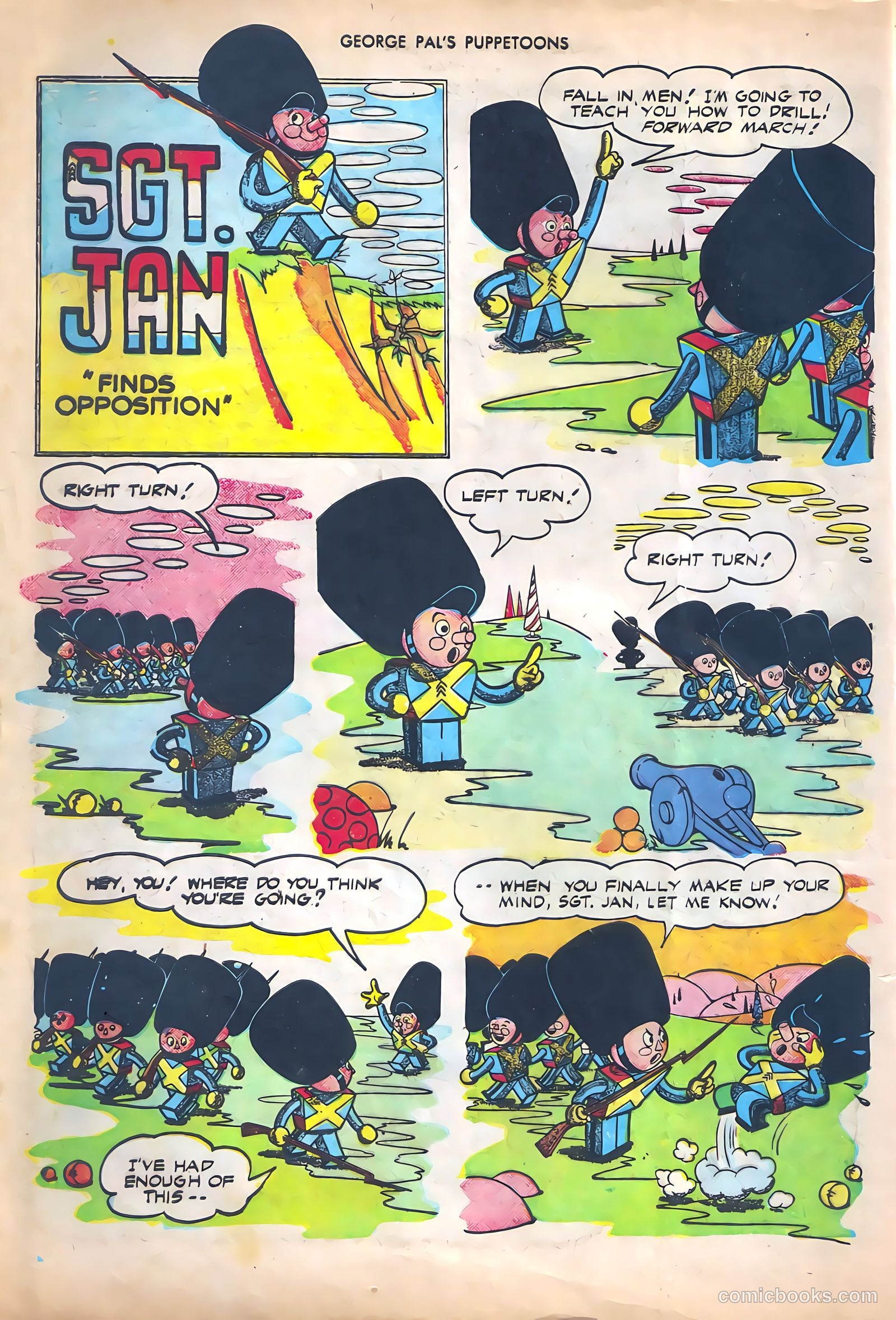 George Pal's Puppetoons #14 — page 8 of 36