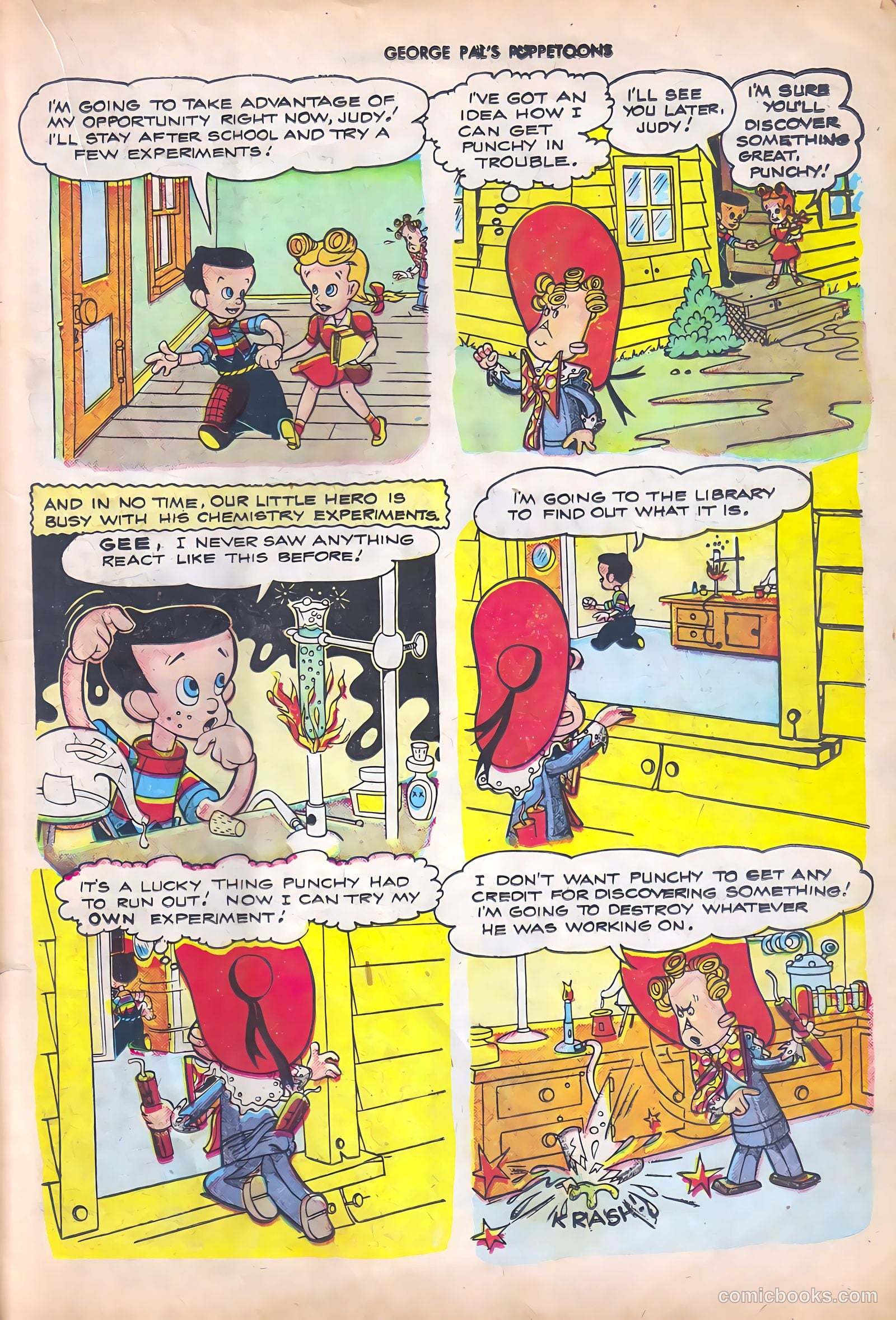 George Pal's Puppetoons #14 — page 19 of 36