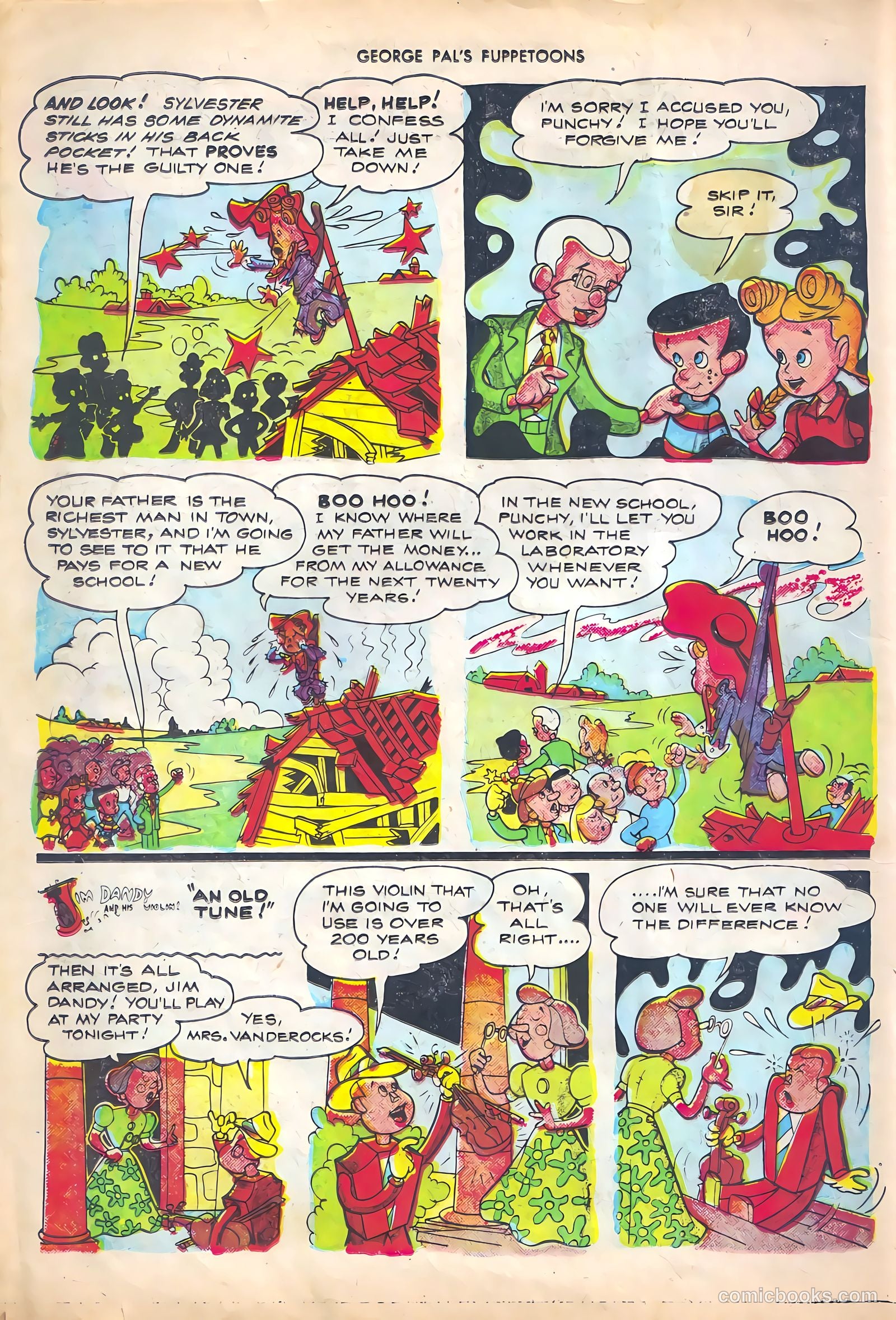 George Pal's Puppetoons #14 — page 22 of 36