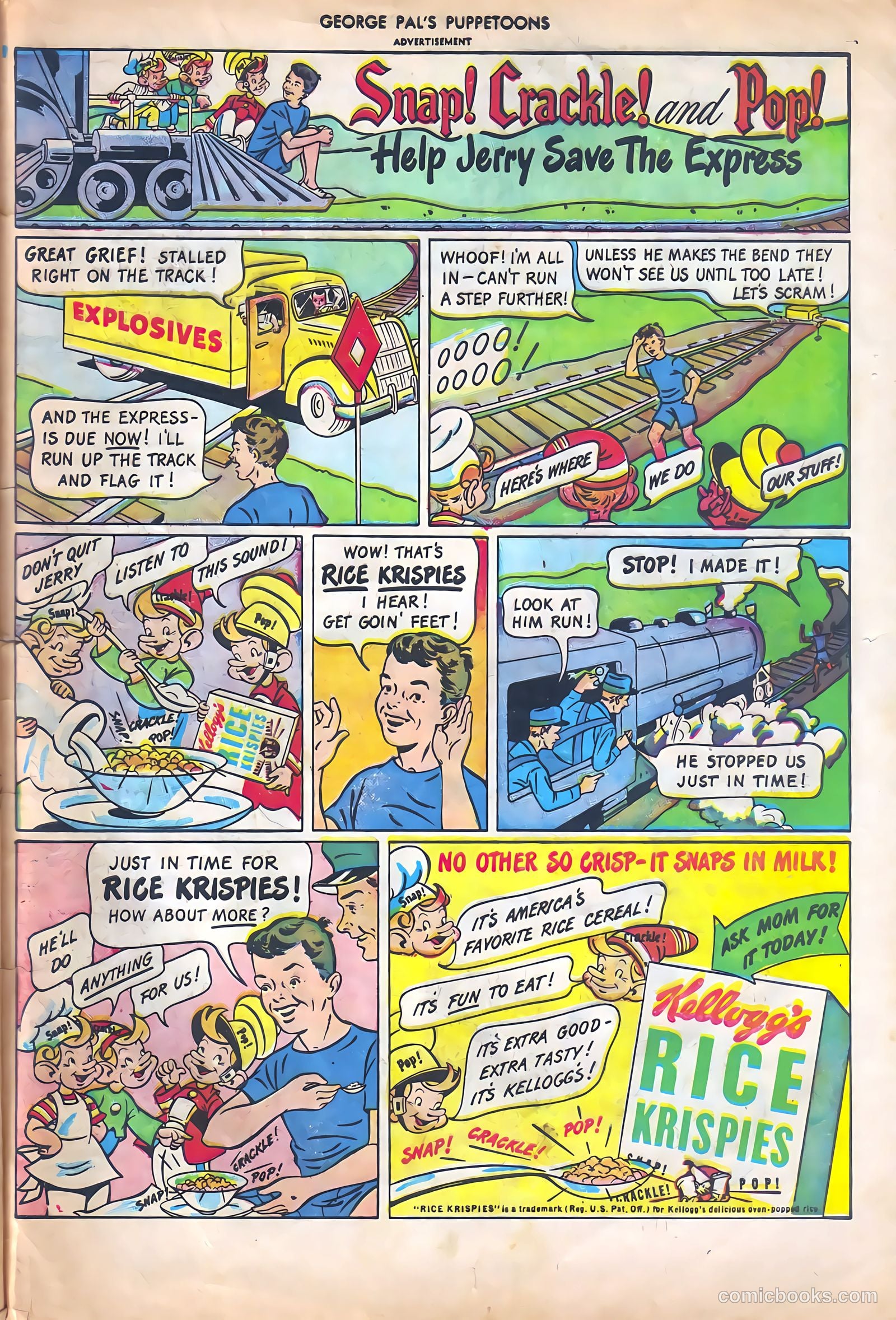 George Pal's Puppetoons #14 — page 33 of 36