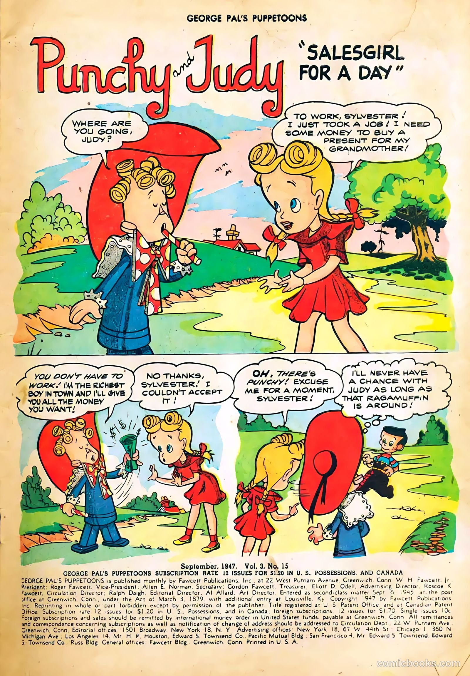 George Pal's Puppetoons #15 — page 3 of 36