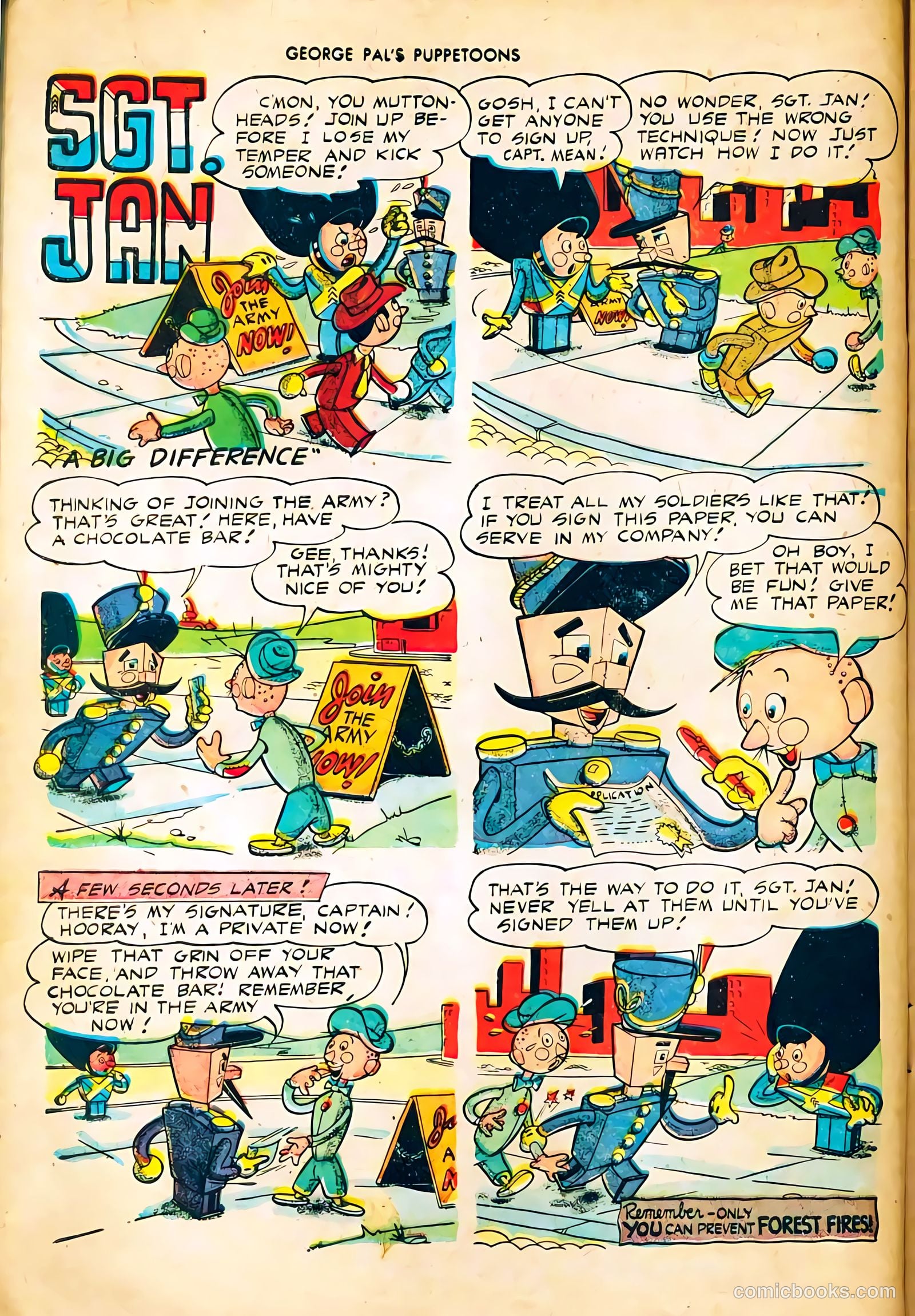George Pal's Puppetoons #15 — page 10 of 36