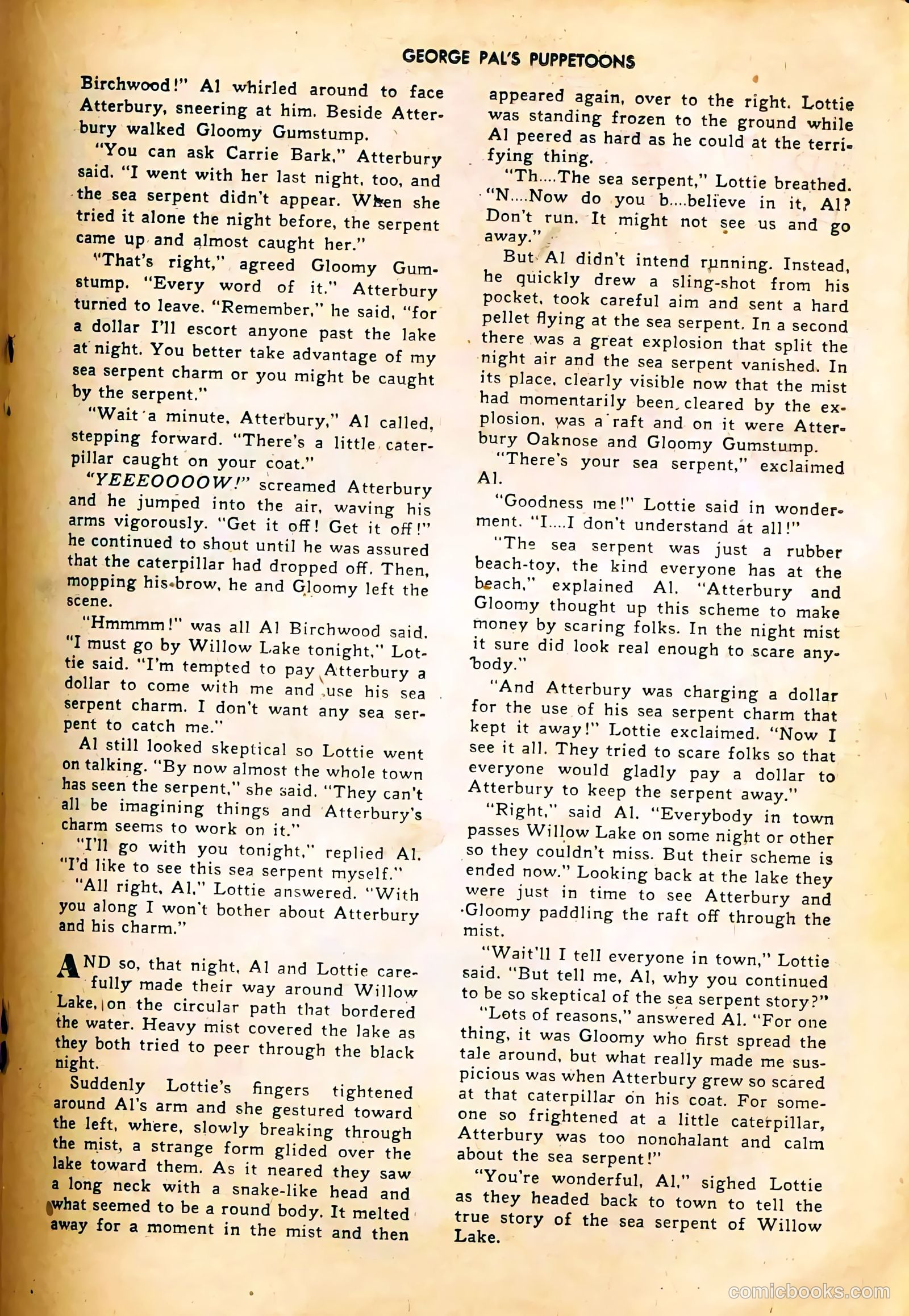 George Pal's Puppetoons #15 — page 19 of 36