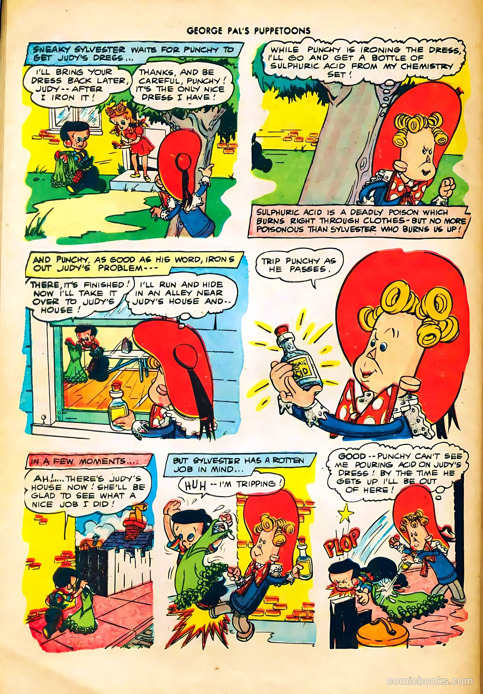George Pal's Puppetoons #15 — page 30 of 36
