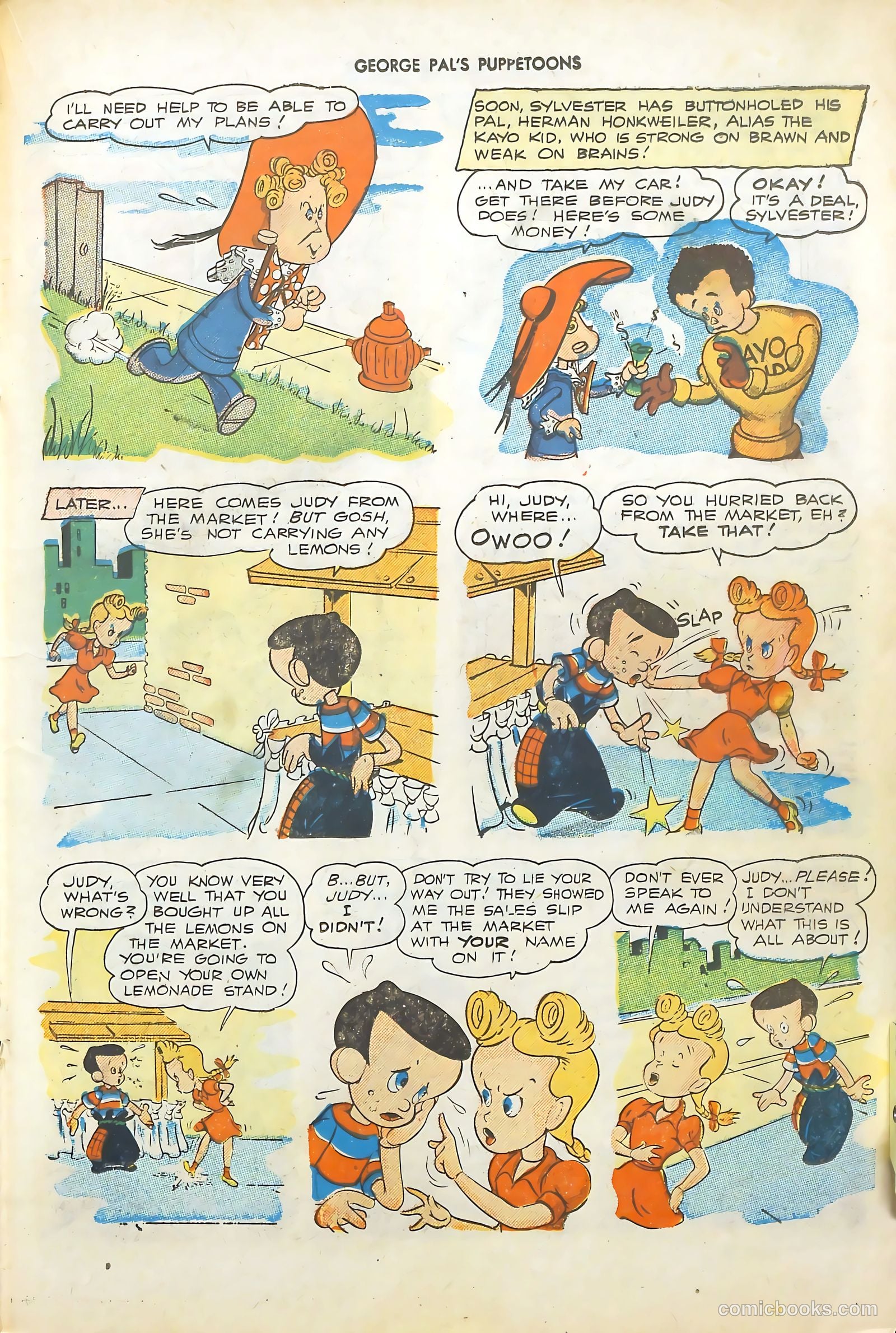 George Pal's Puppetoons #16 — page 19 of 36