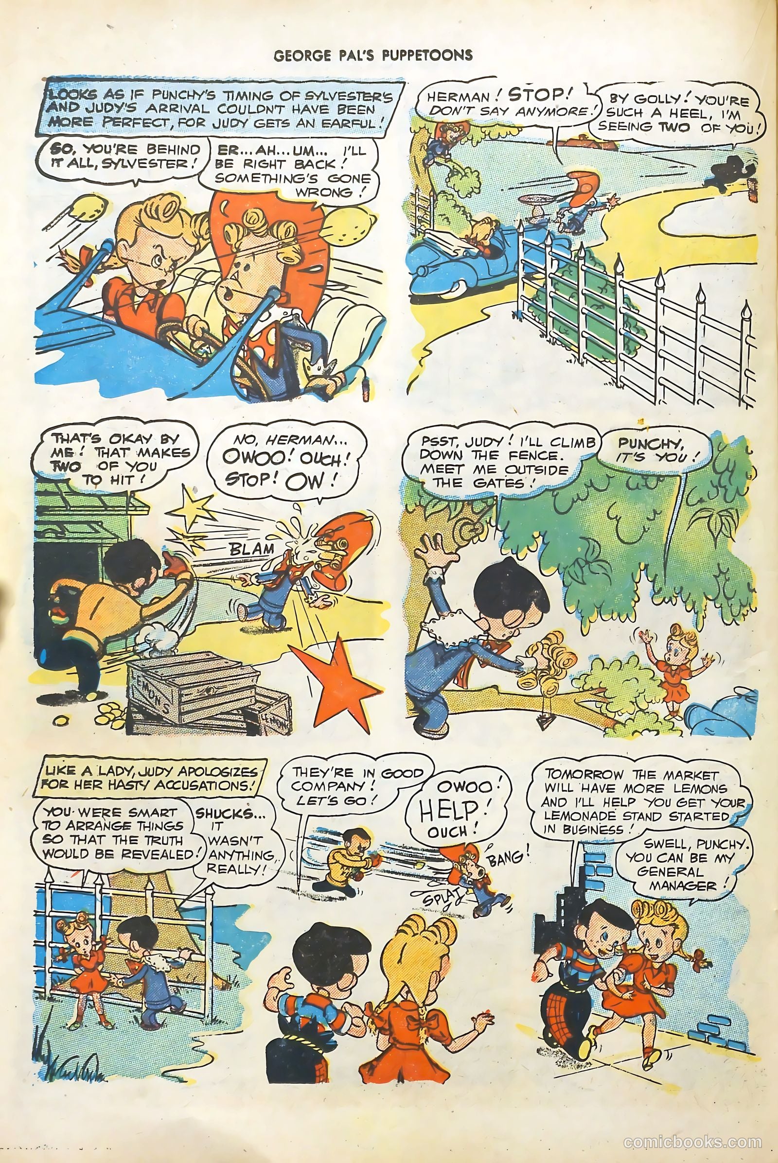 George Pal's Puppetoons #16 — page 22 of 36