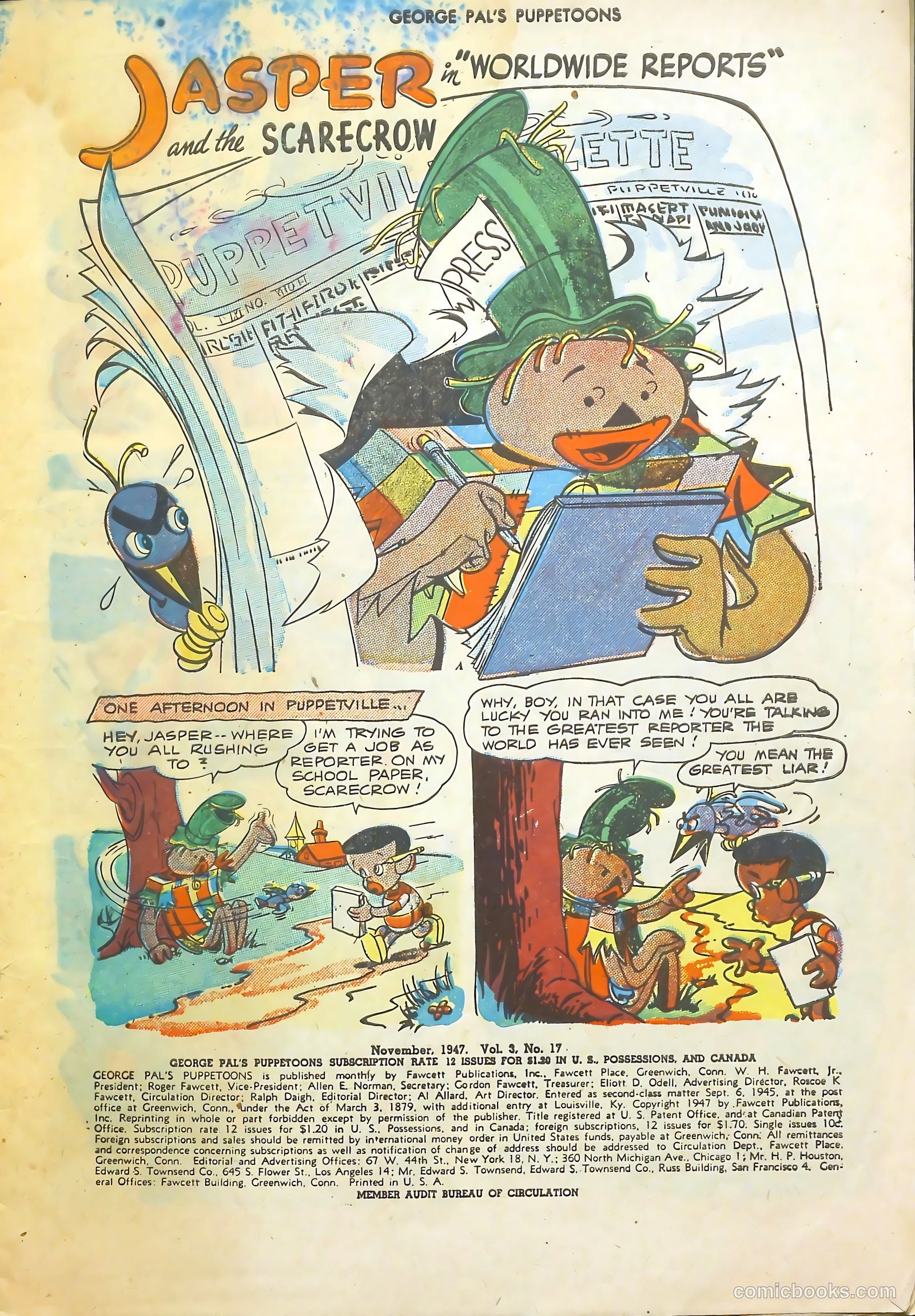 George Pal's Puppetoons #17 — page 3 of 36