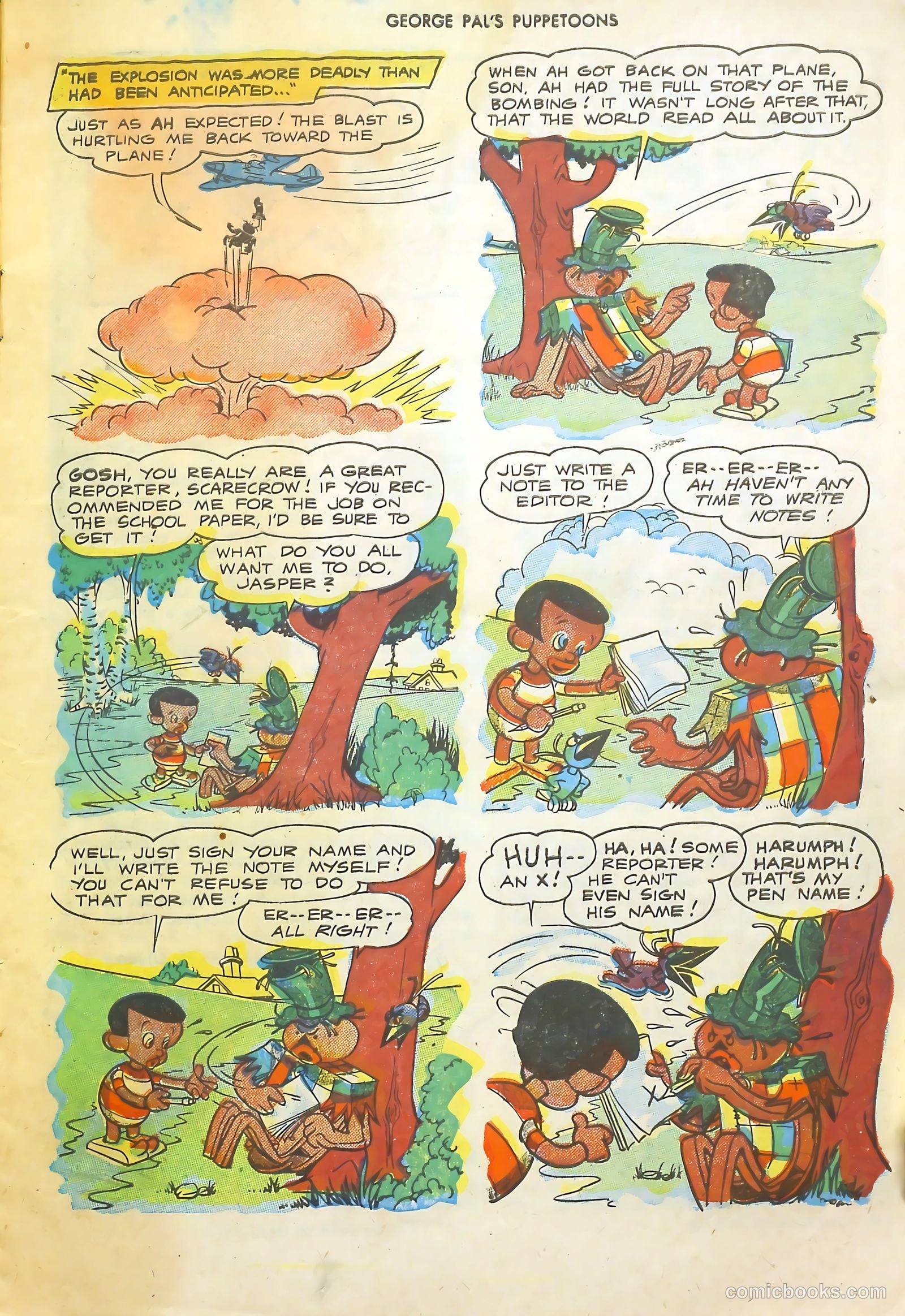 George Pal's Puppetoons #17 — page 7 of 36
