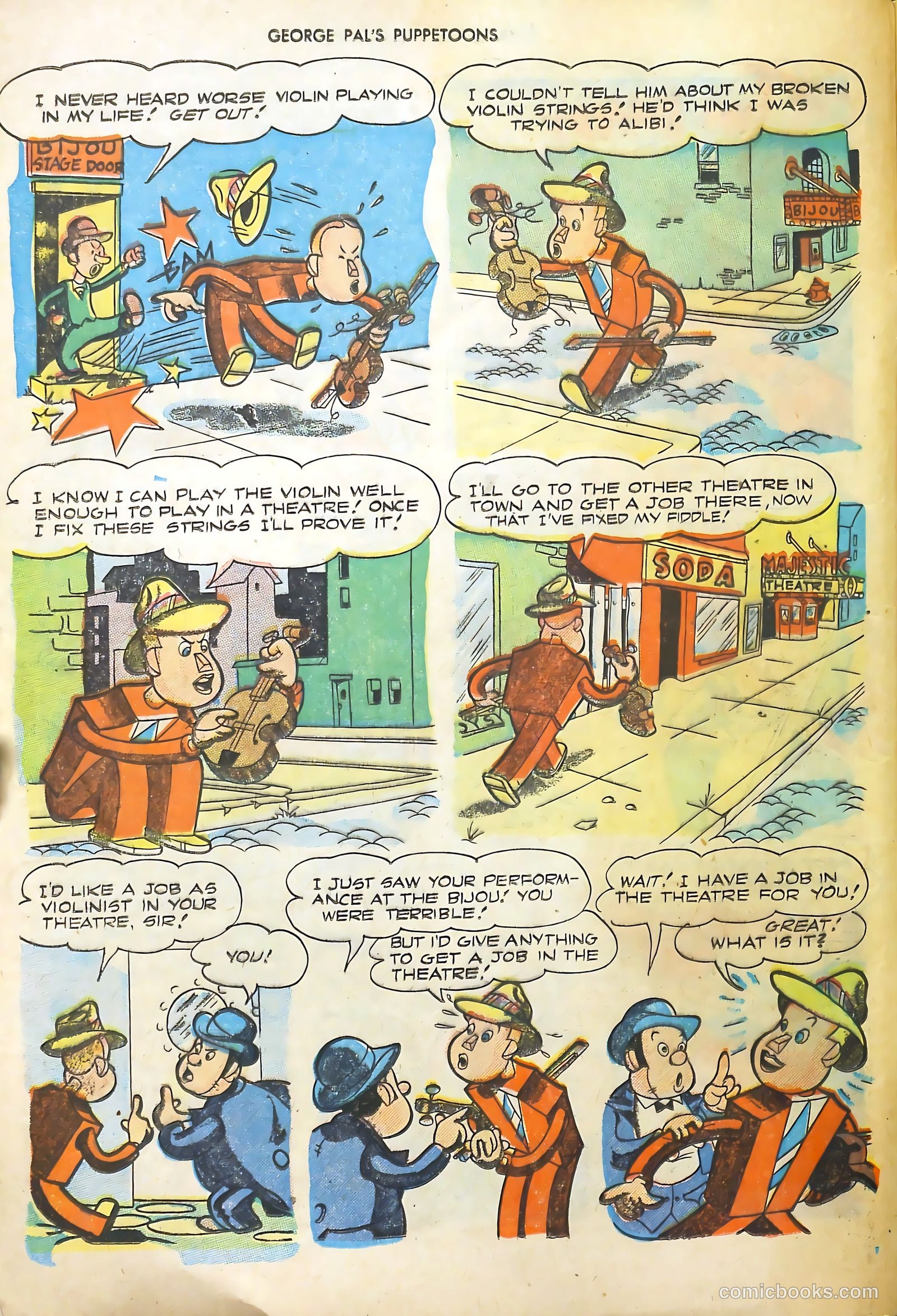 George Pal's Puppetoons #17 — page 12 of 36