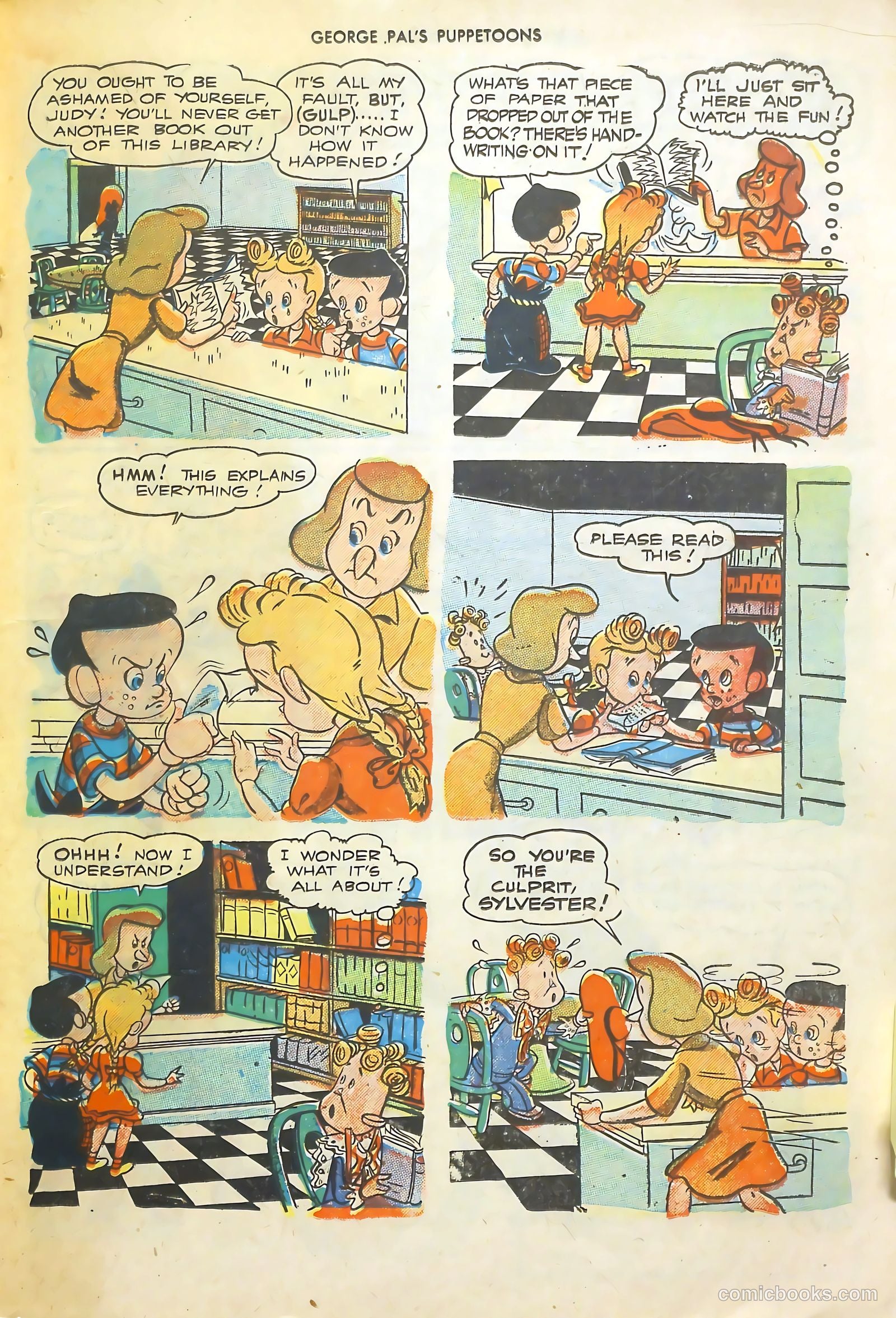 George Pal's Puppetoons #17 — page 19 of 36