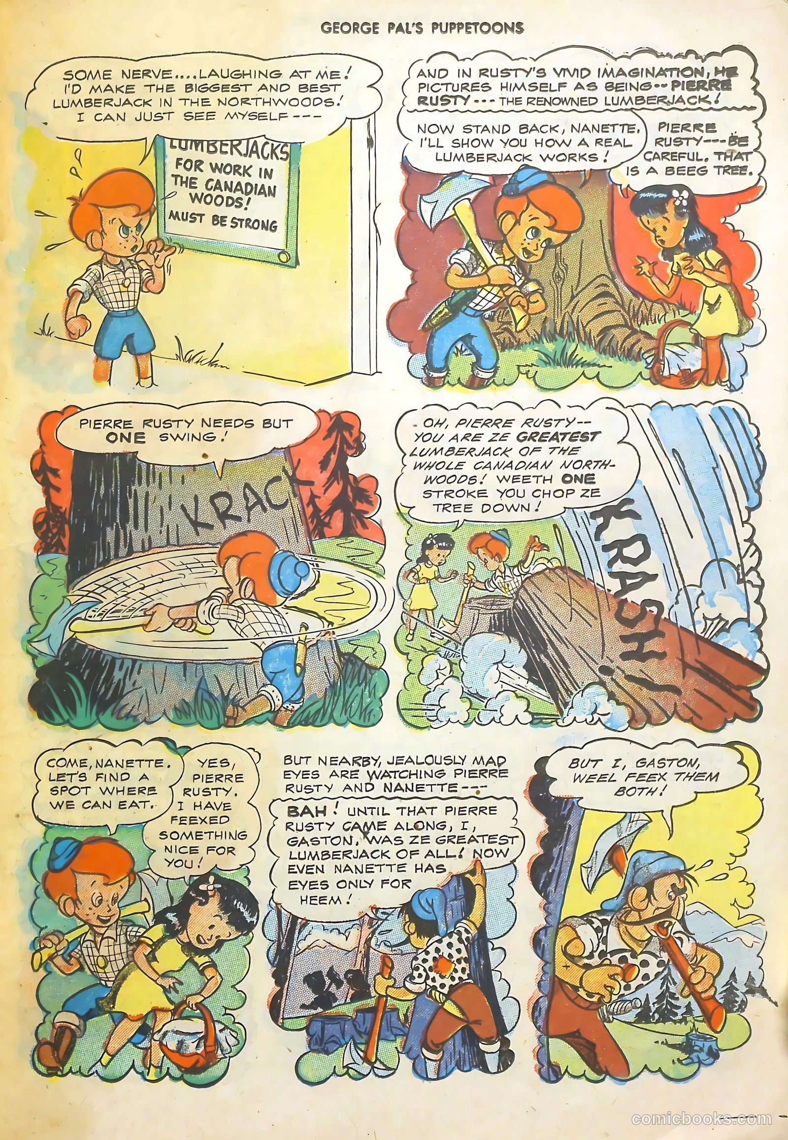 George Pal's Puppetoons #17 — page 23 of 36