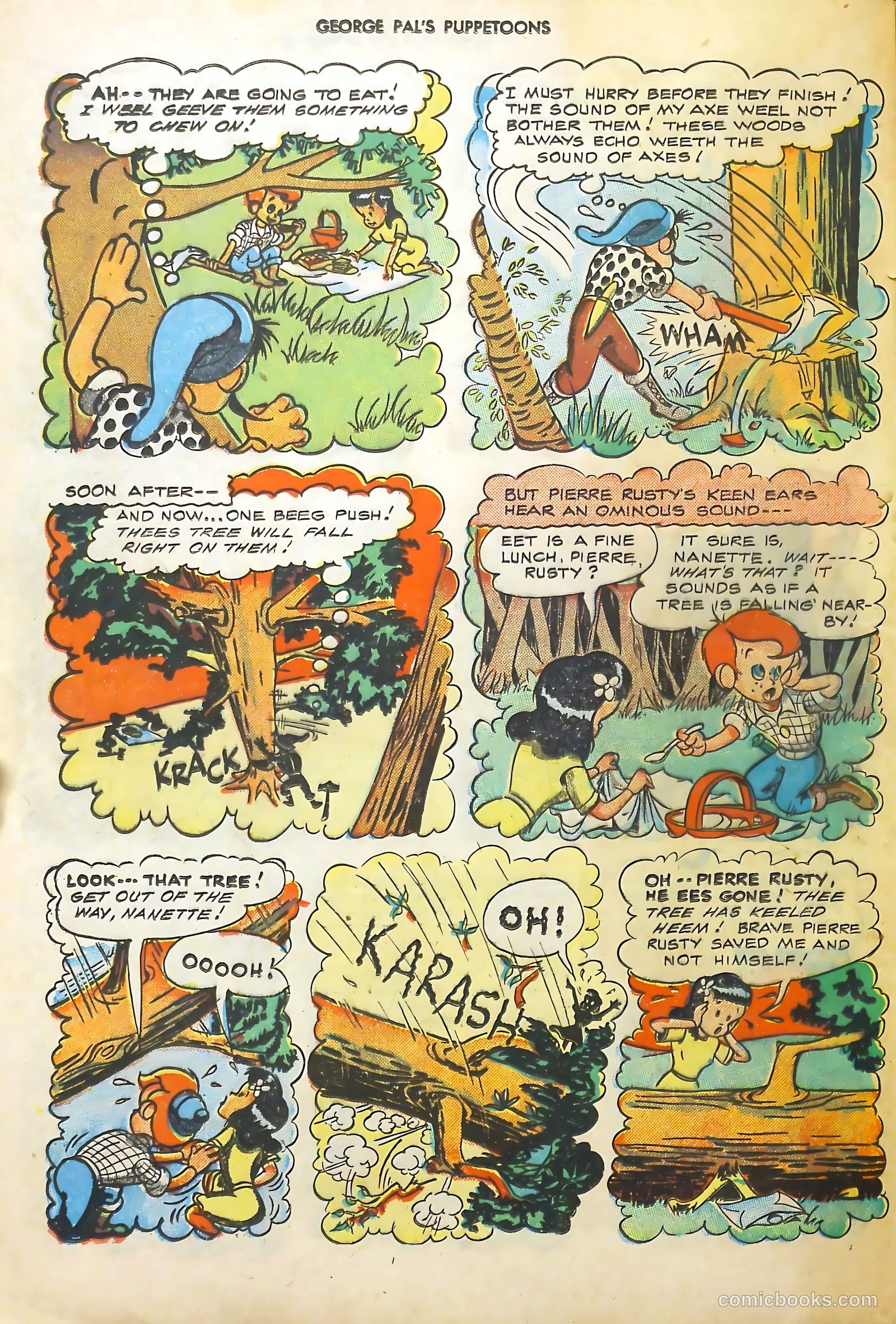 George Pal's Puppetoons #17 — page 24 of 36