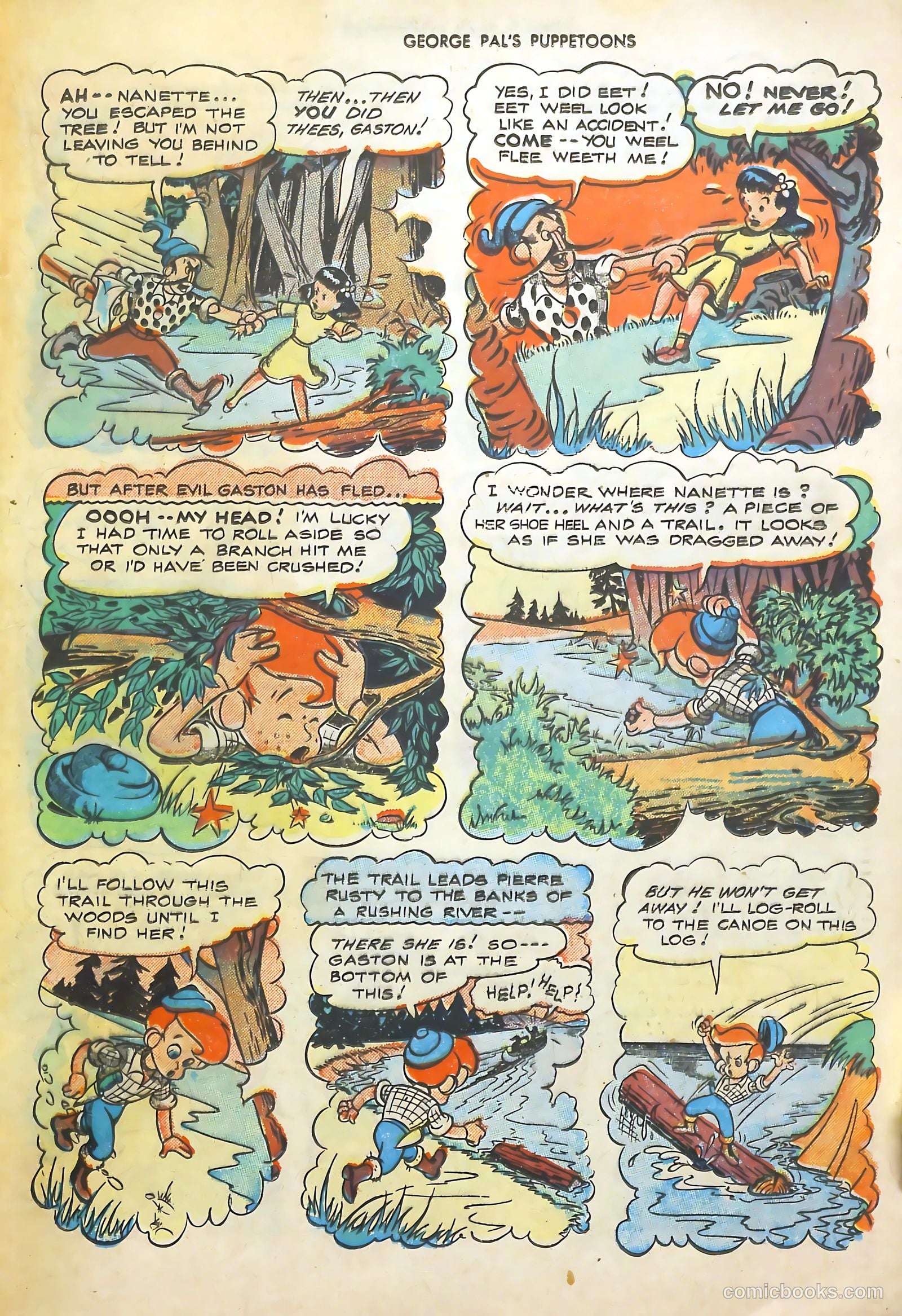 George Pal's Puppetoons #17 — page 25 of 36