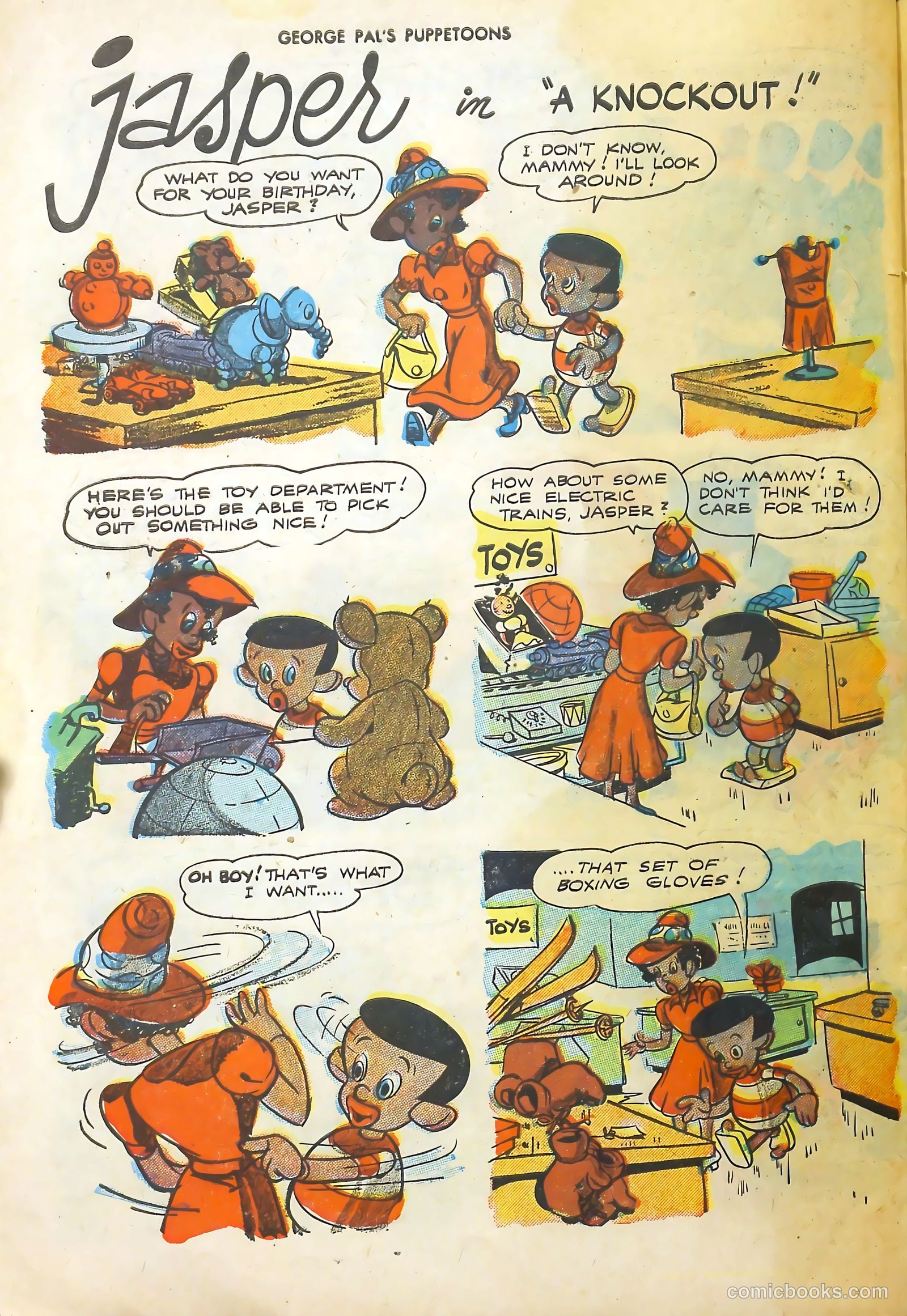 George Pal's Puppetoons #17 — page 30 of 36
