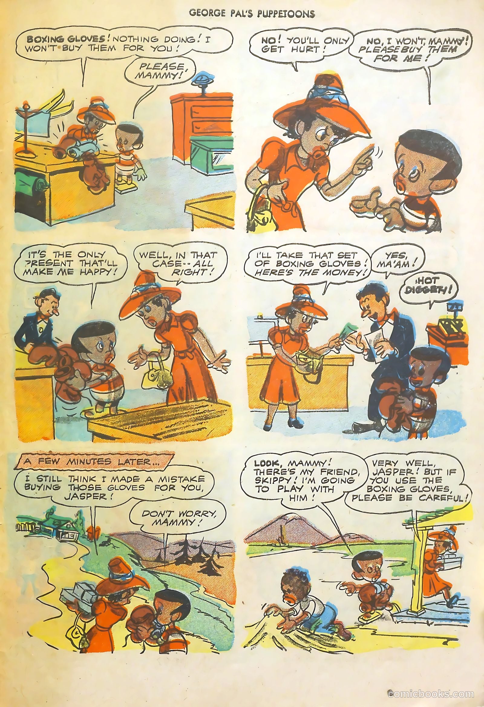 George Pal's Puppetoons #17 — page 31 of 36