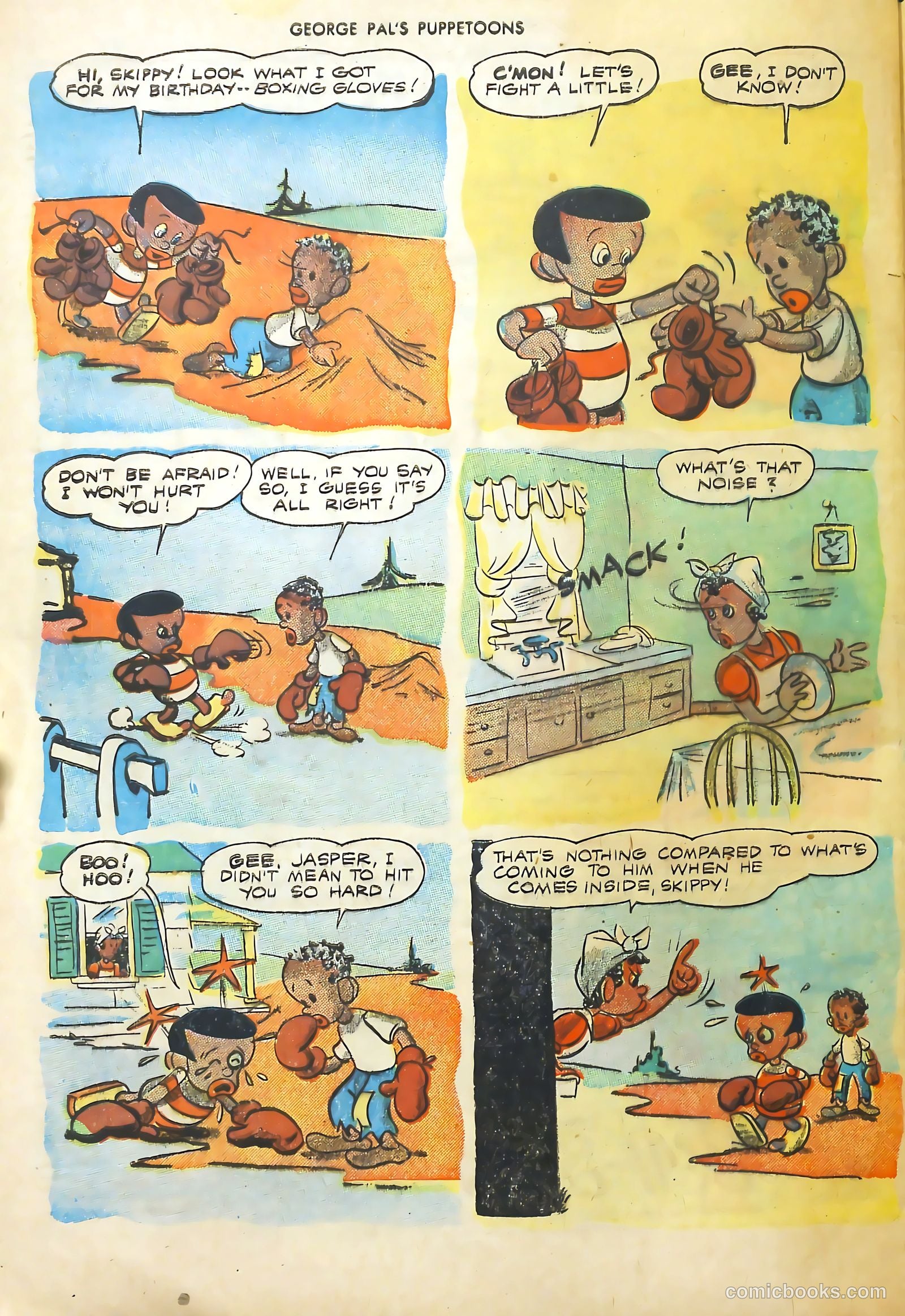 George Pal's Puppetoons #17 — page 32 of 36