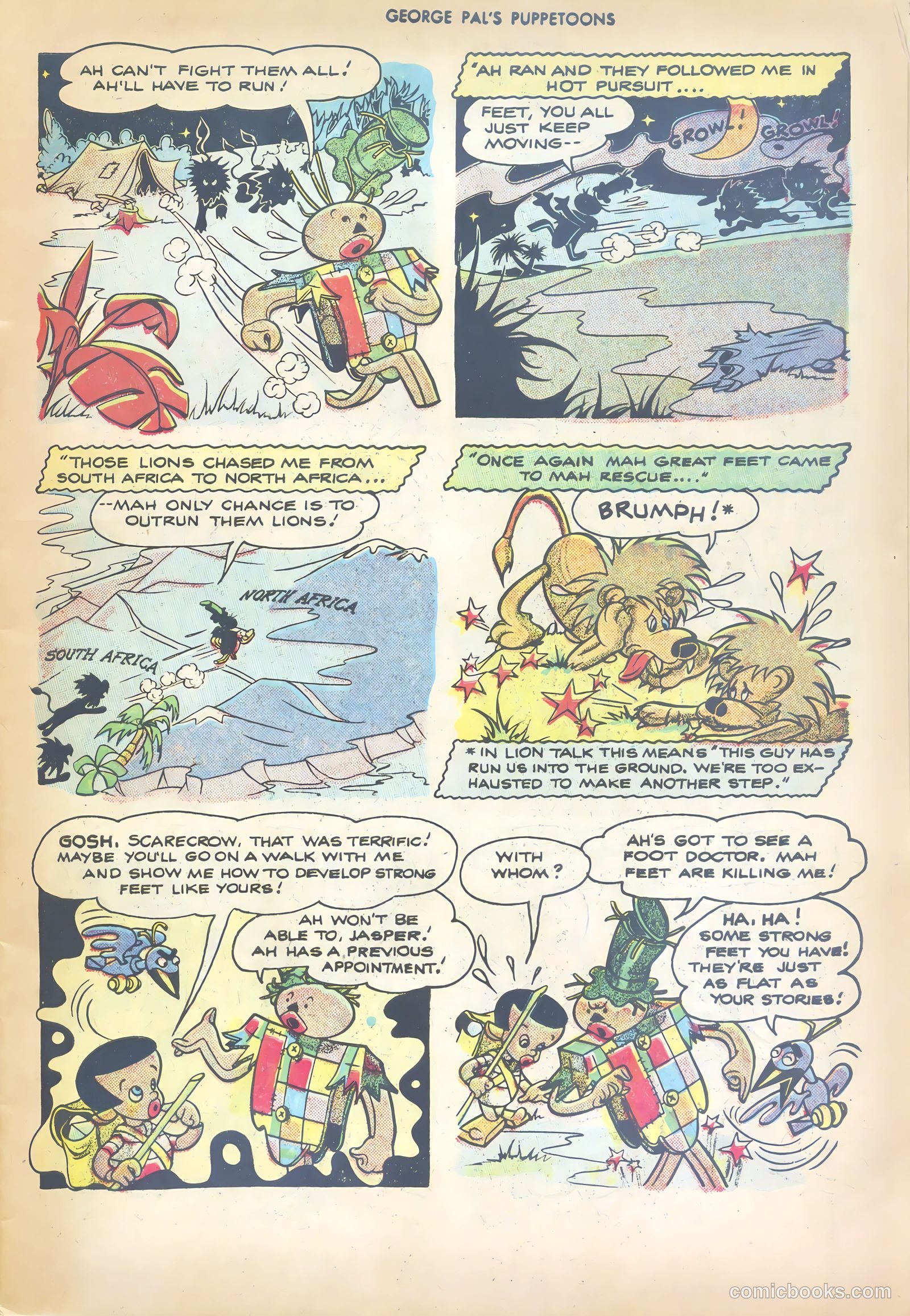 George Pal's Puppetoons #18 — page 7 of 36
