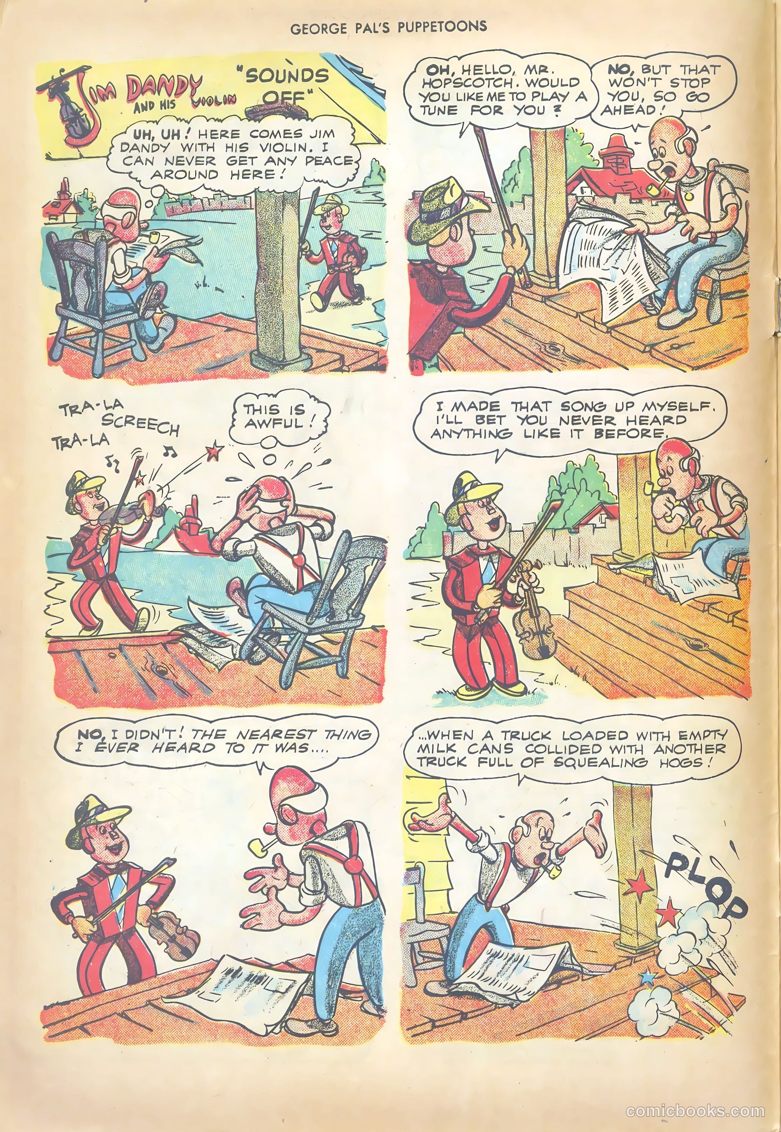 George Pal's Puppetoons #18 — page 8 of 36