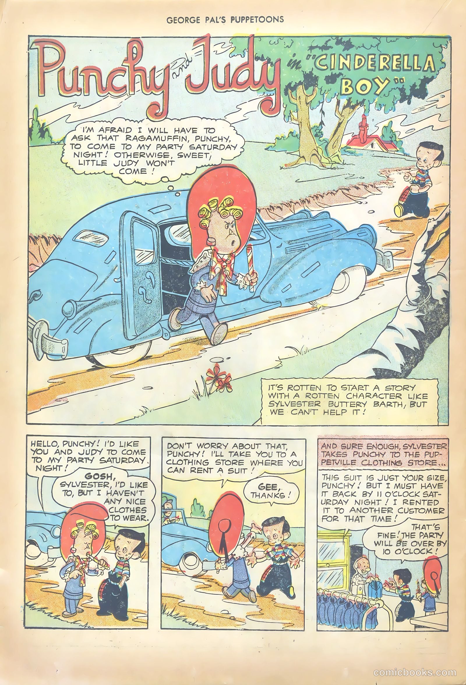 George Pal's Puppetoons #18 — page 22 of 36