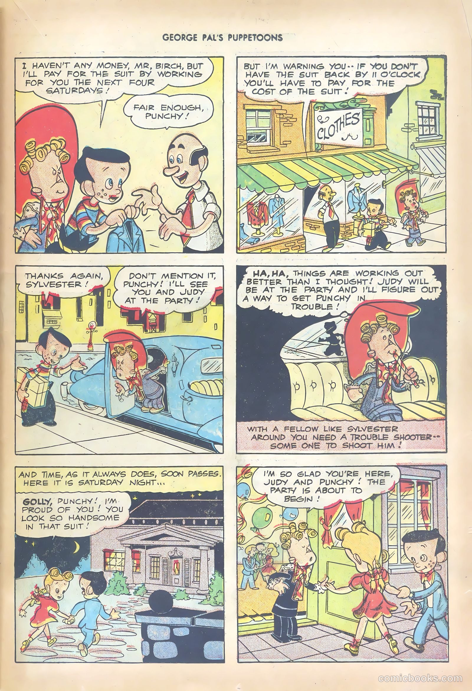 George Pal's Puppetoons #18 — page 23 of 36