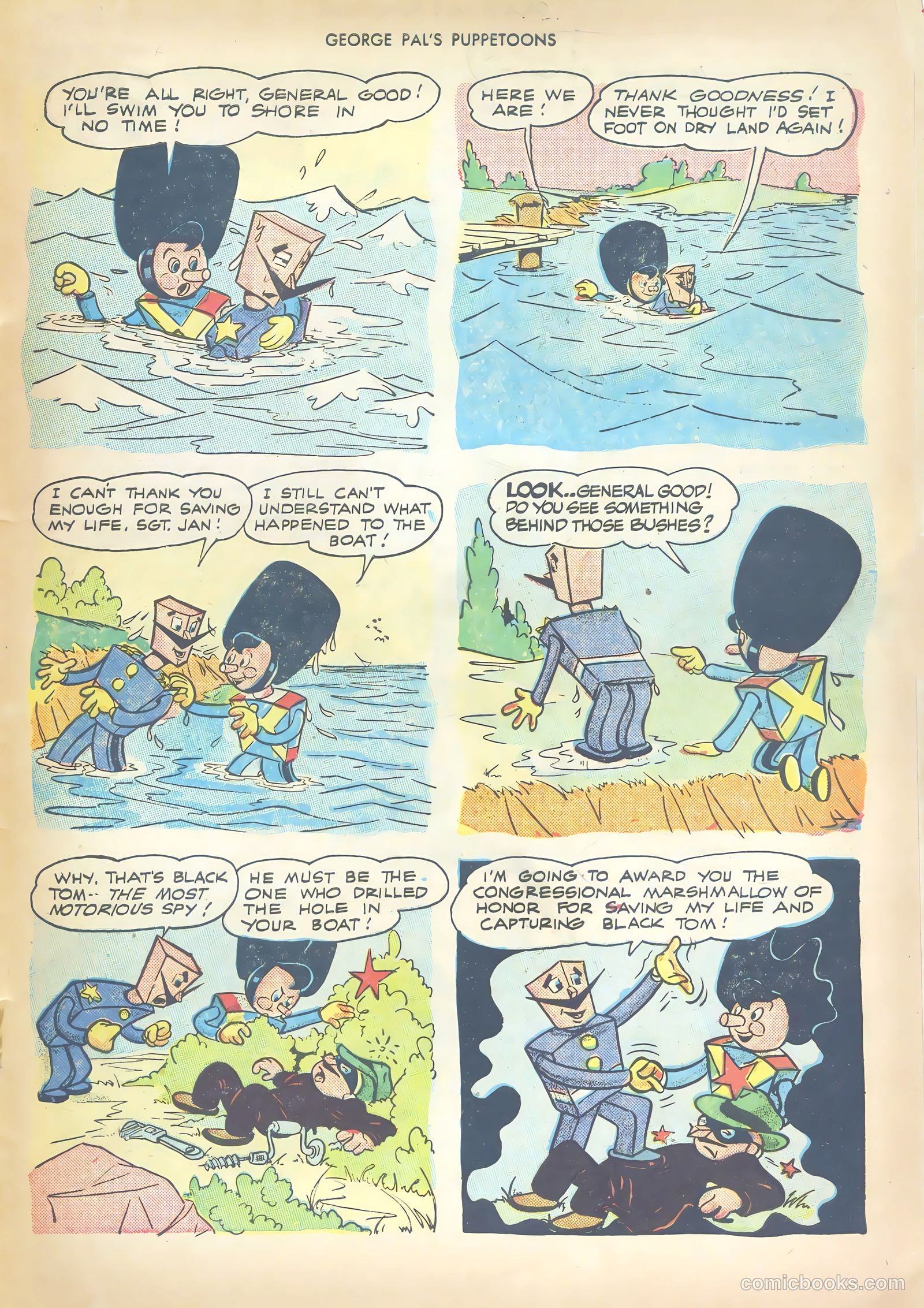George Pal's Puppetoons #18 — page 31 of 36