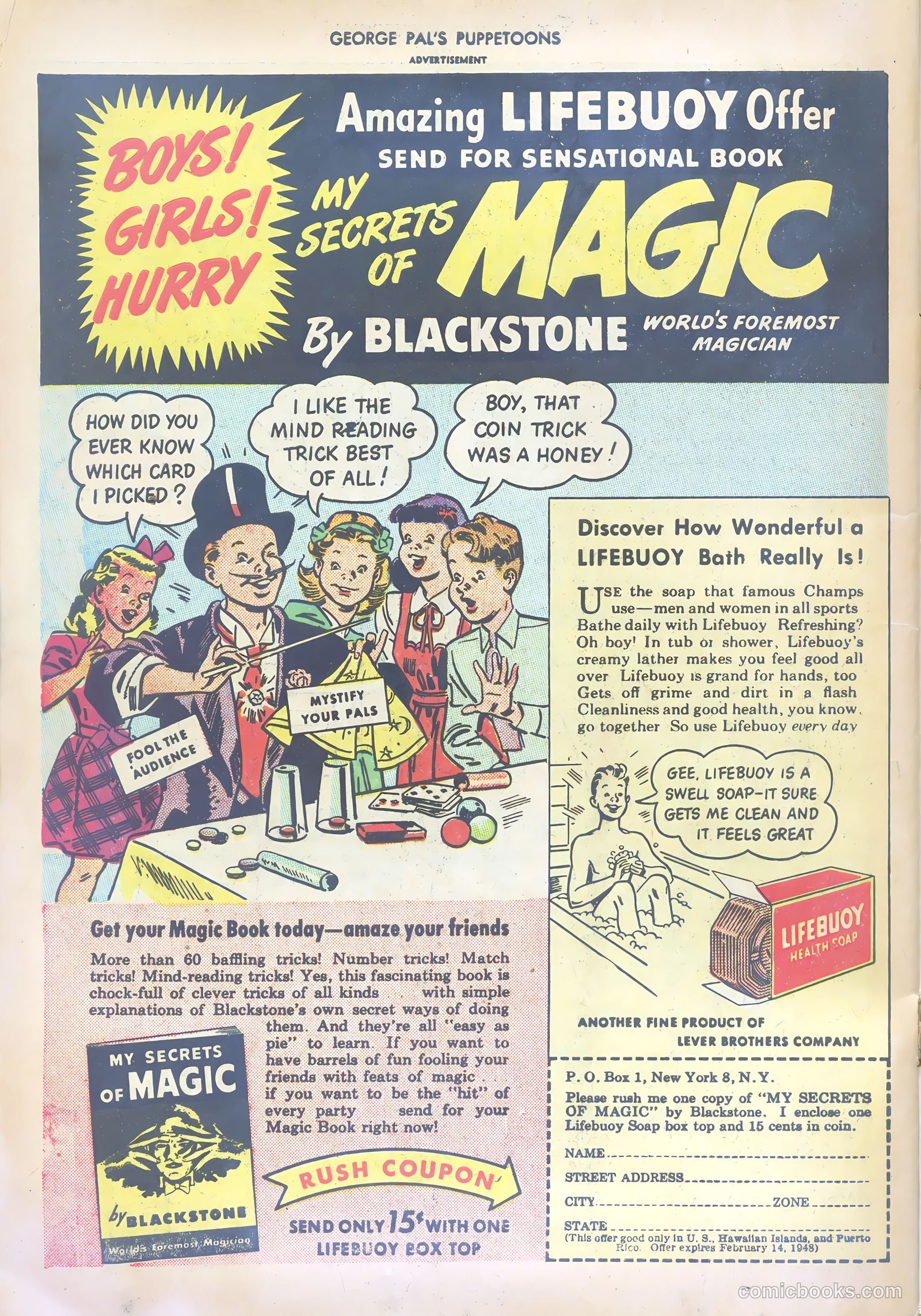 George Pal's Puppetoons #18 — page 34 of 36