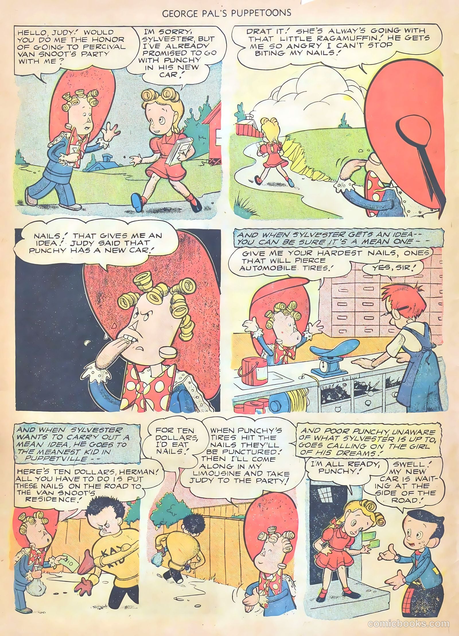 George Pal's Puppetoons #19 — page 4 of 36
