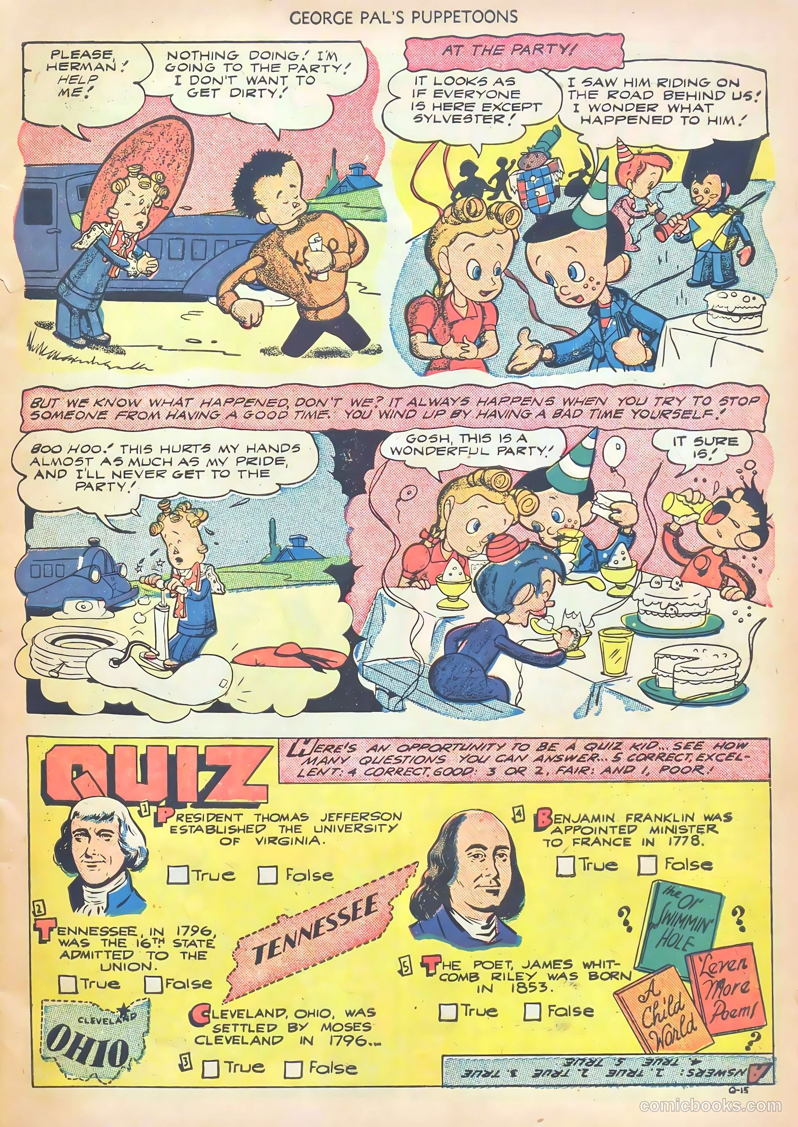 George Pal's Puppetoons #19 — page 7 of 36