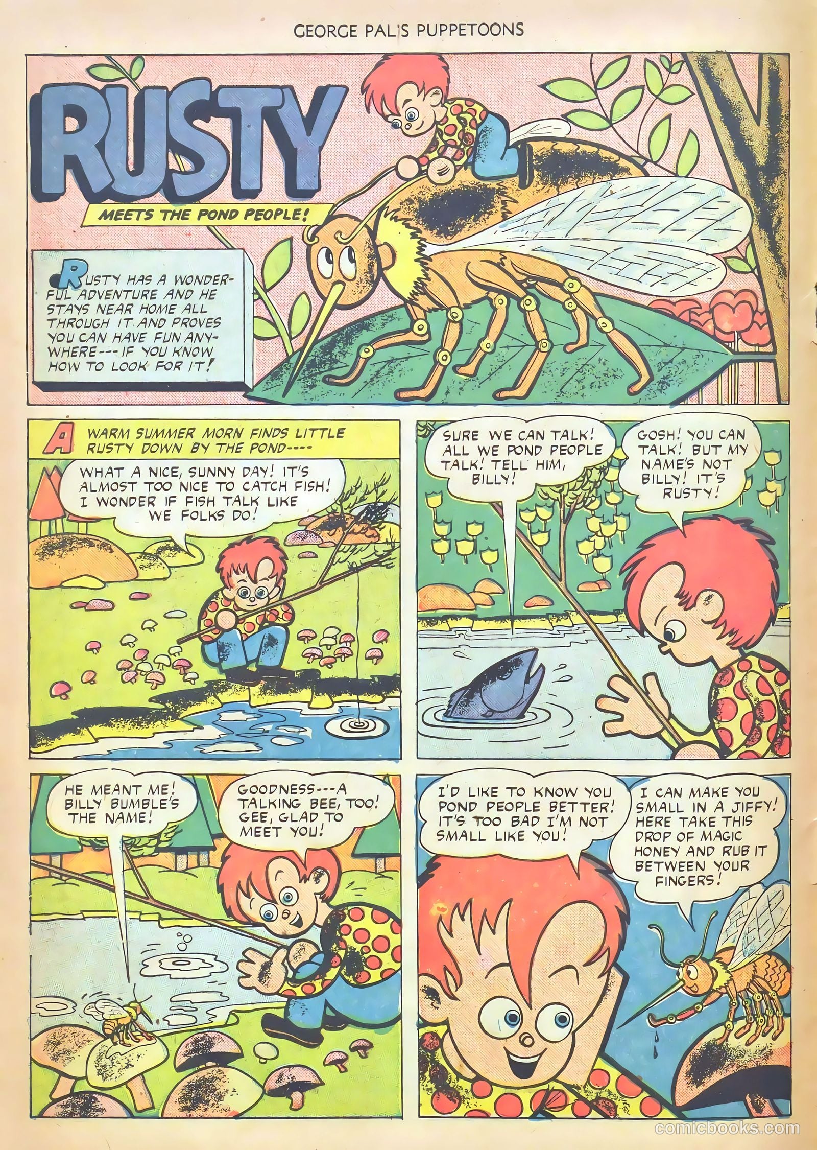 George Pal's Puppetoons #19 — page 10 of 36