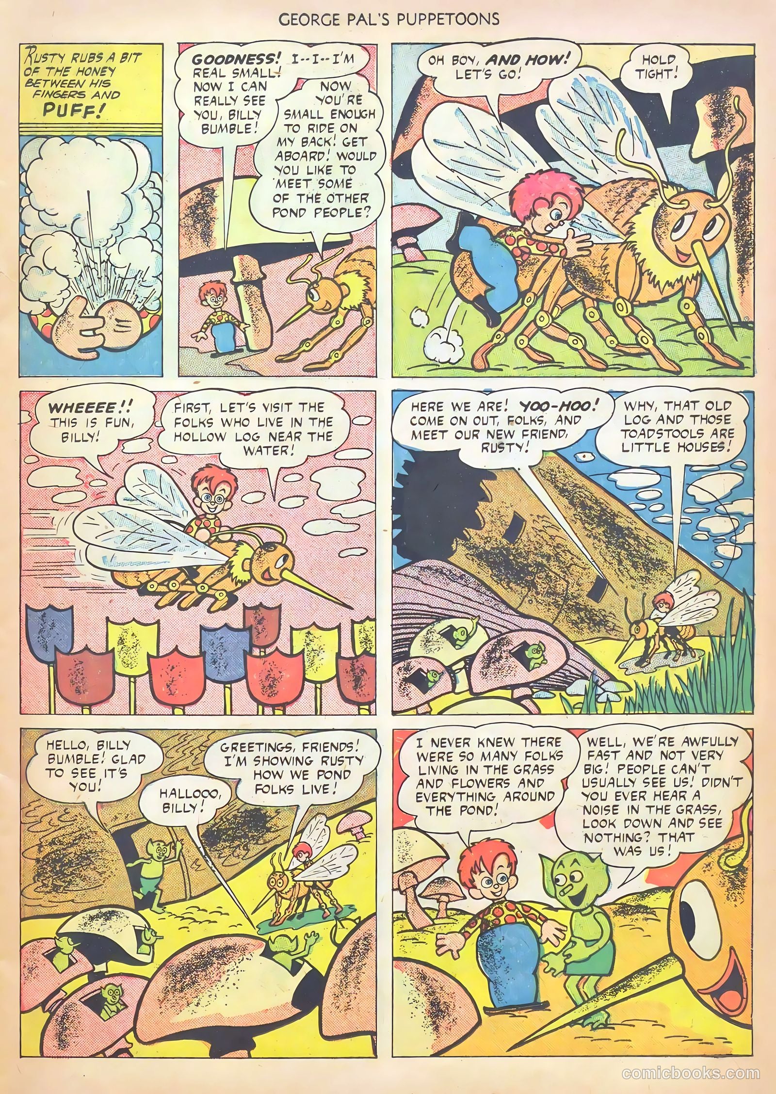 George Pal's Puppetoons #19 — page 11 of 36