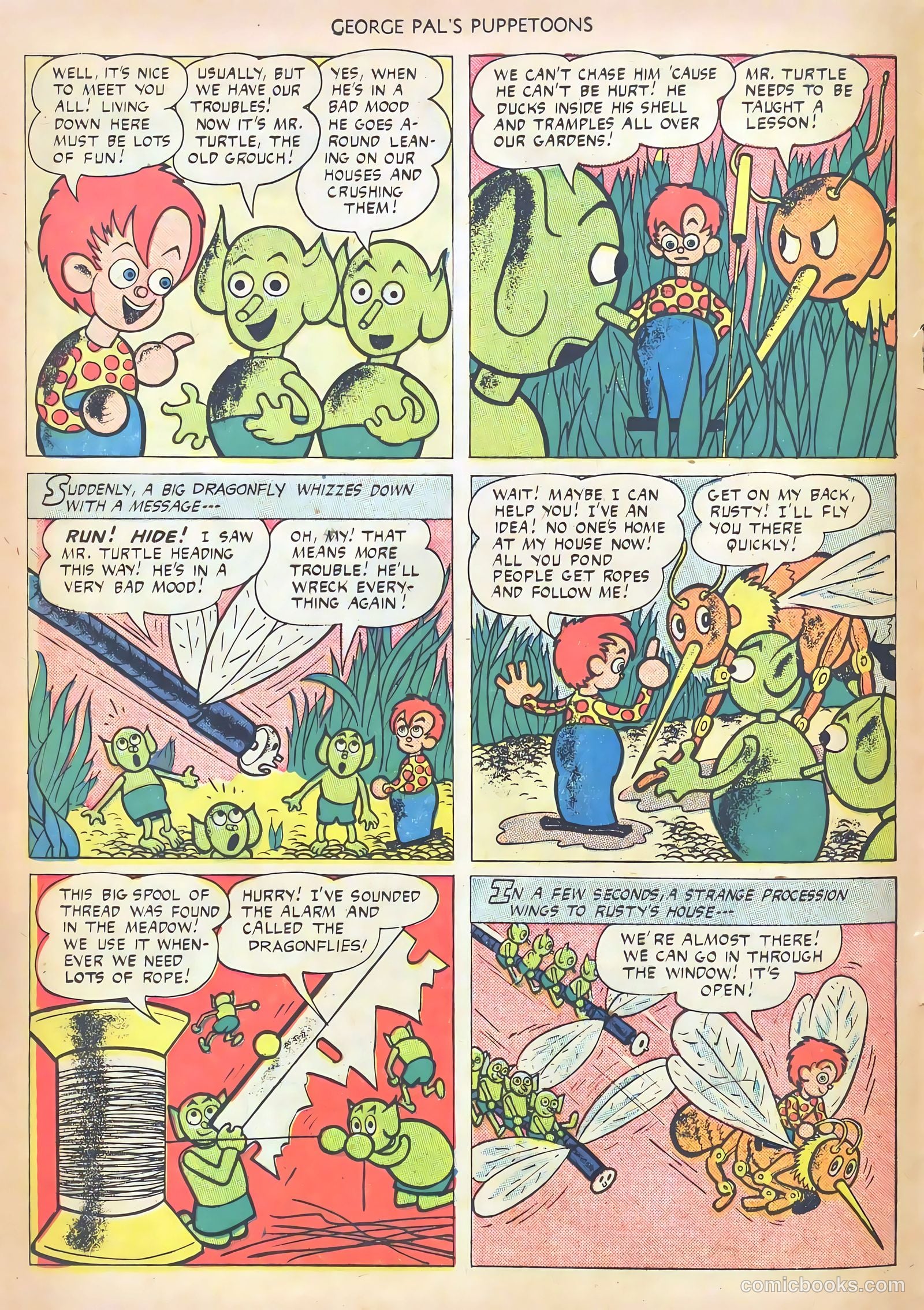 George Pal's Puppetoons #19 — page 12 of 36