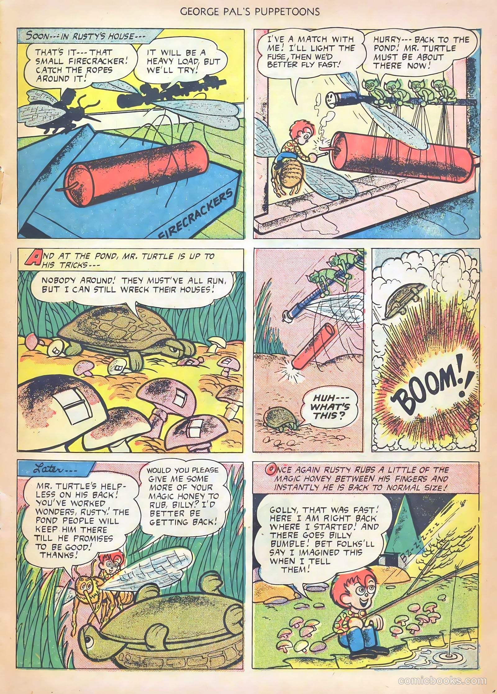 George Pal's Puppetoons #19 — page 13 of 36