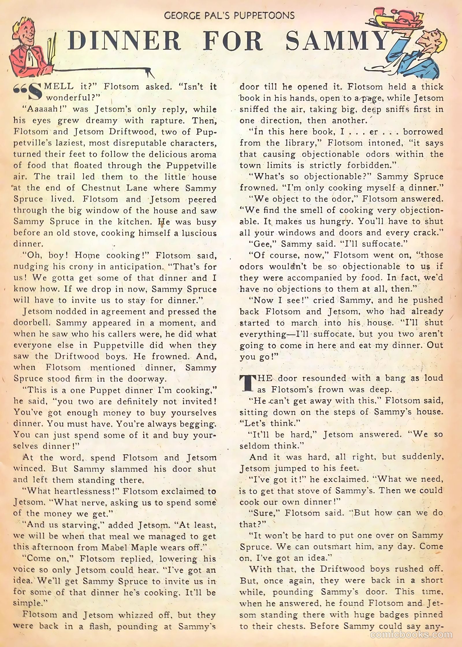 George Pal's Puppetoons #19 — page 15 of 36