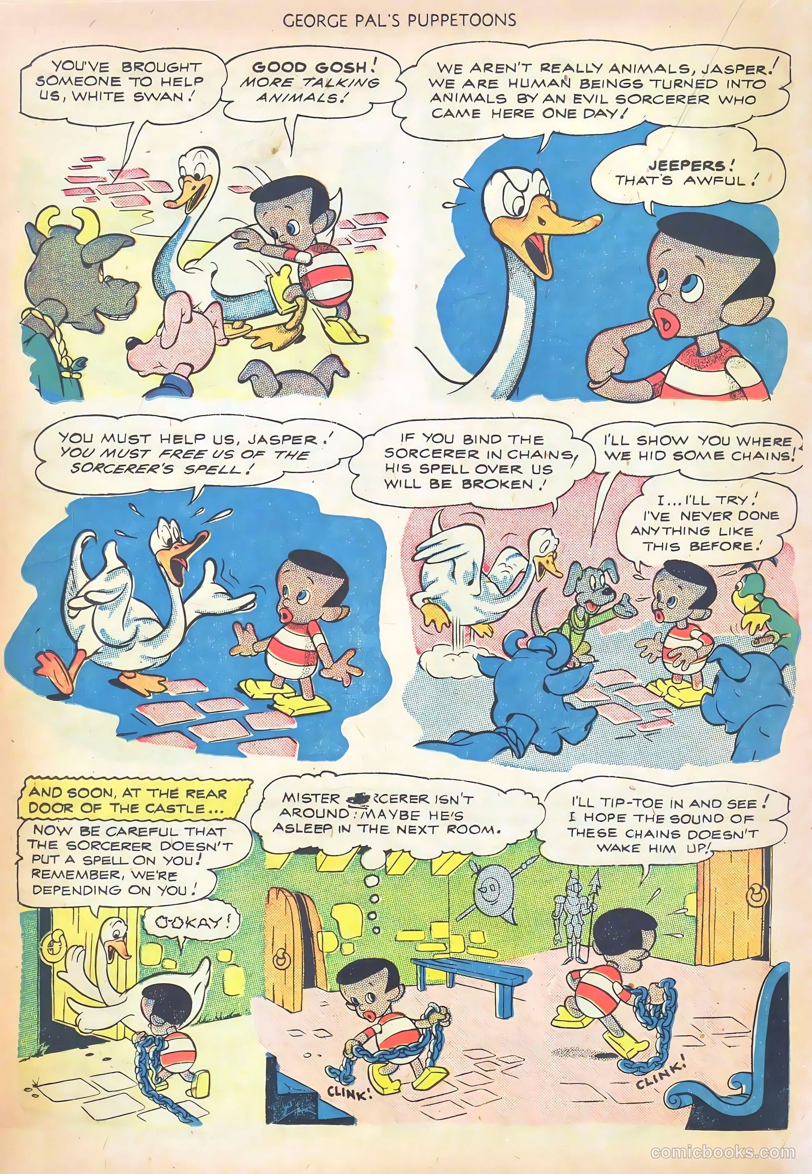 George Pal's Puppetoons #19 — page 20 of 36