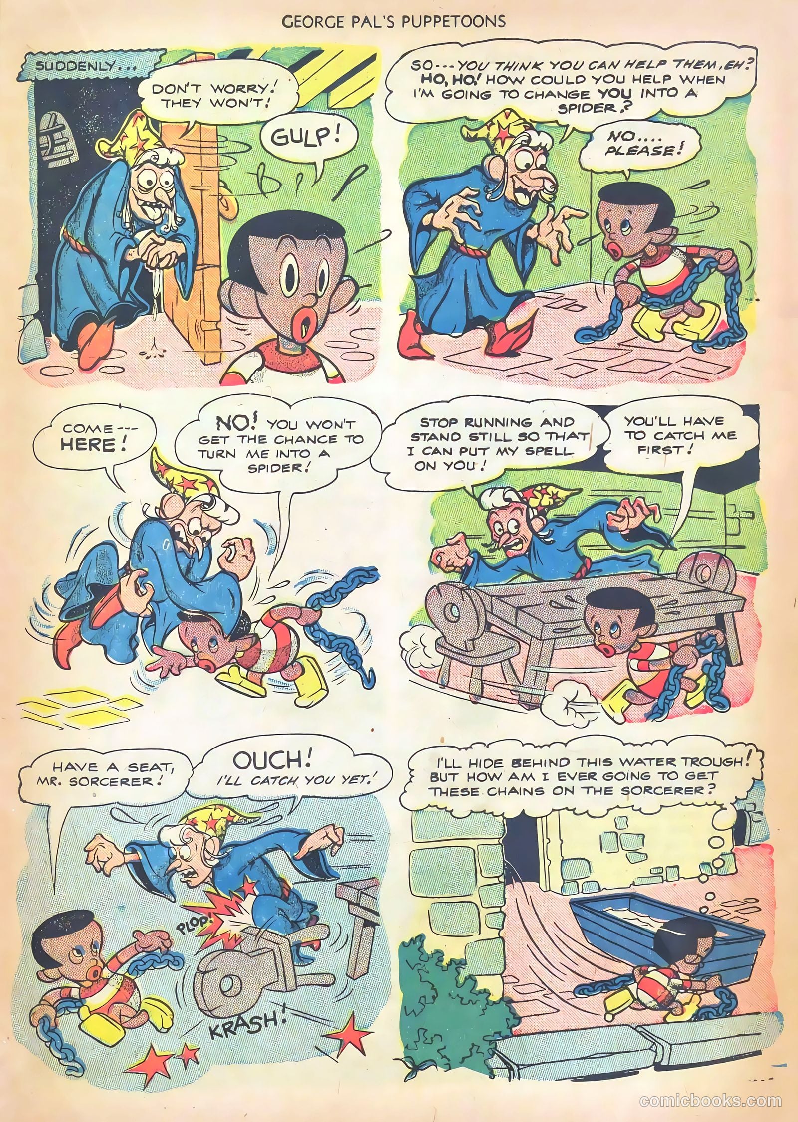 George Pal's Puppetoons #19 — page 21 of 36