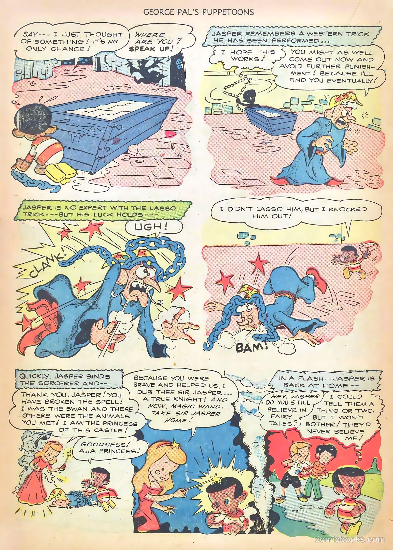 George Pal's Puppetoons #19 — page 22 of 36