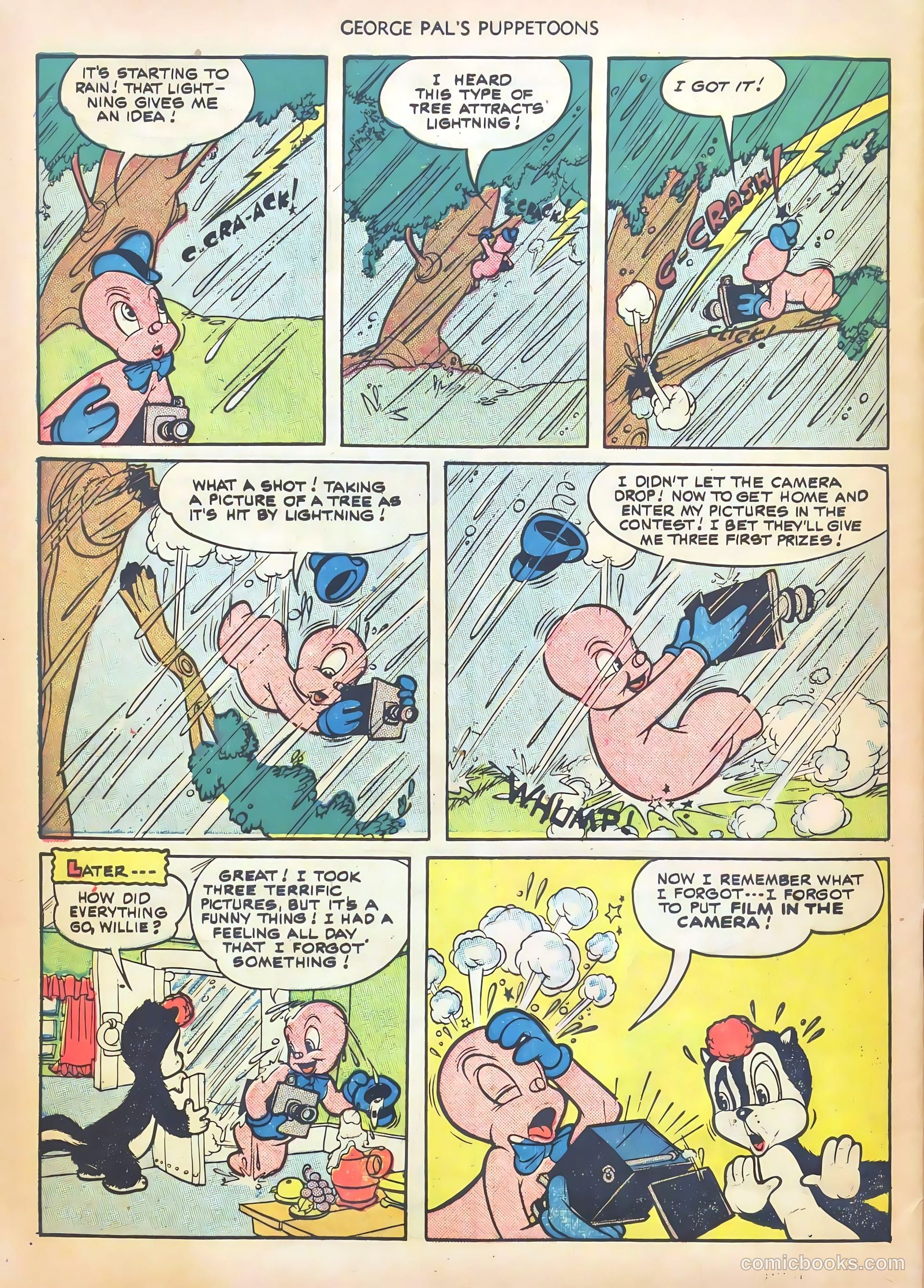 George Pal's Puppetoons #19 — page 28 of 36