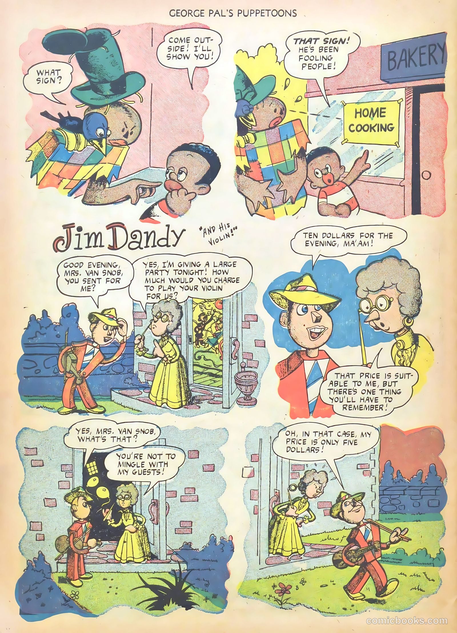 George Pal's Puppetoons #19 — page 30 of 36