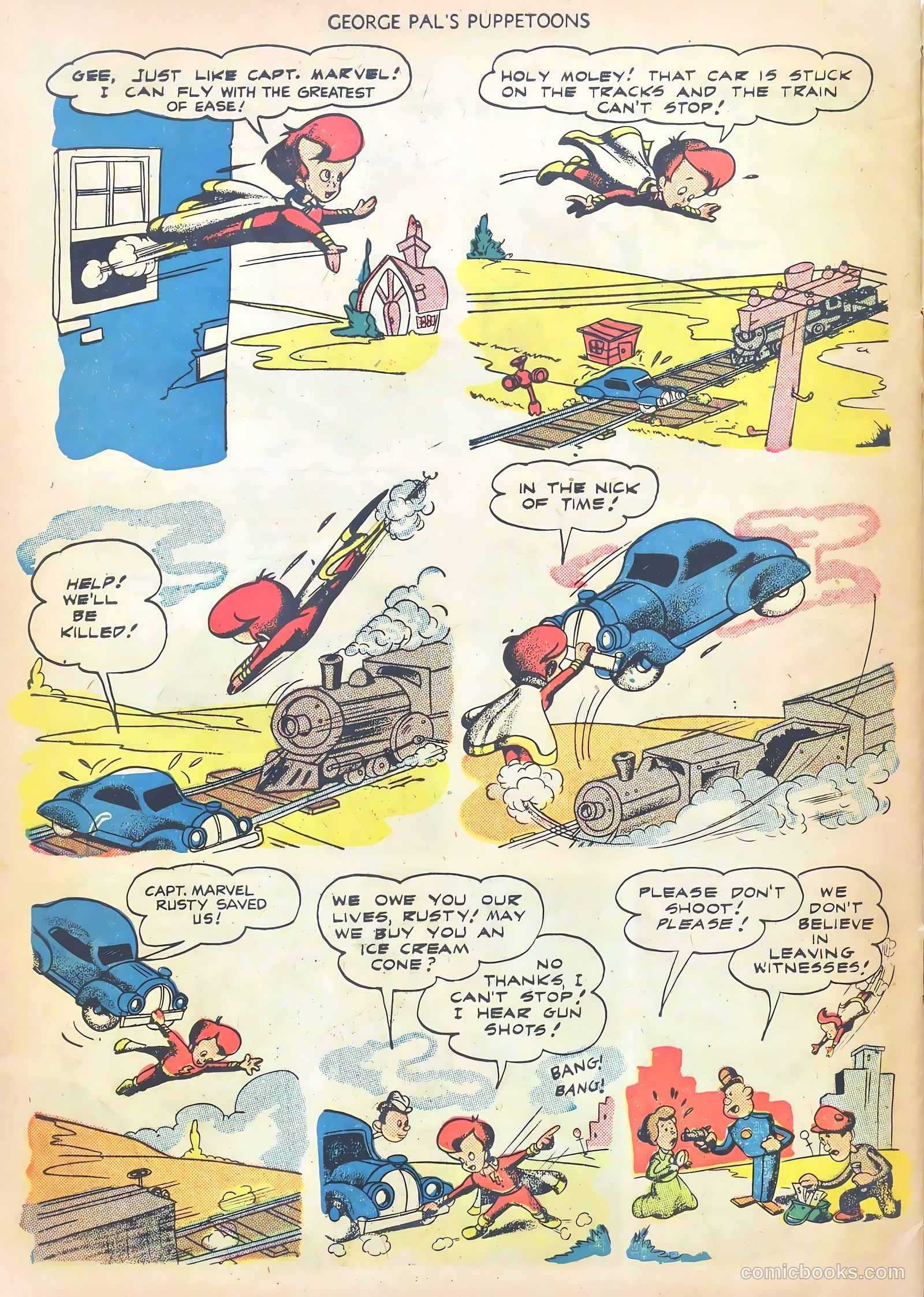 George Pal's Puppetoons #19 — page 32 of 36